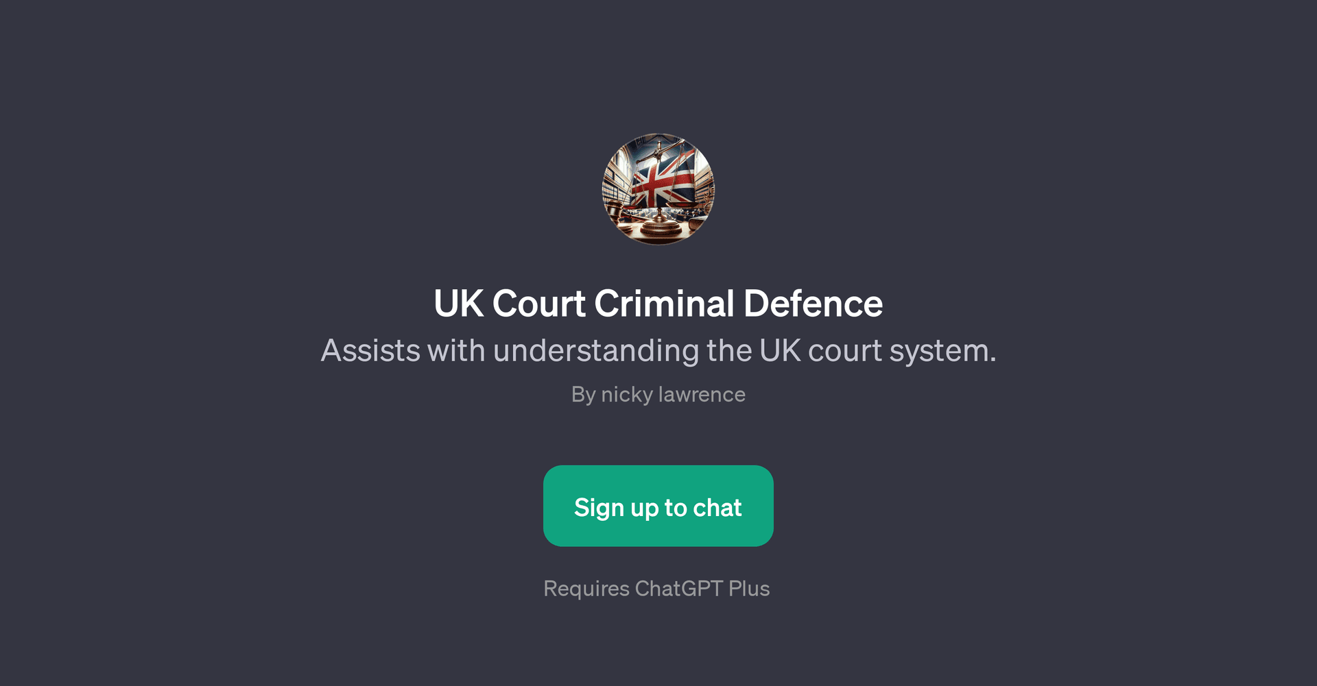 UK Court Criminal Defence