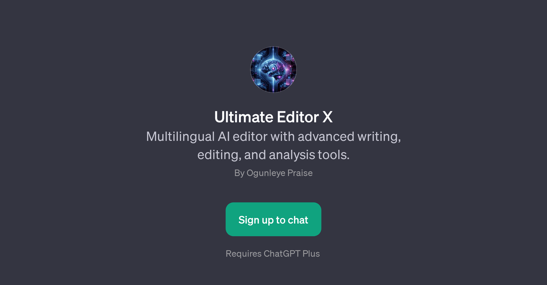 Ultimate Editor X
