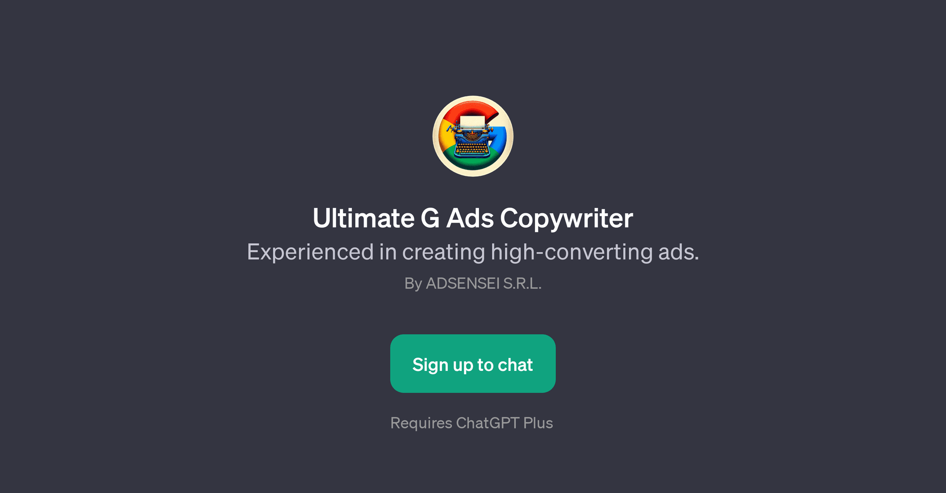 Ultimate G Ads Copywriter