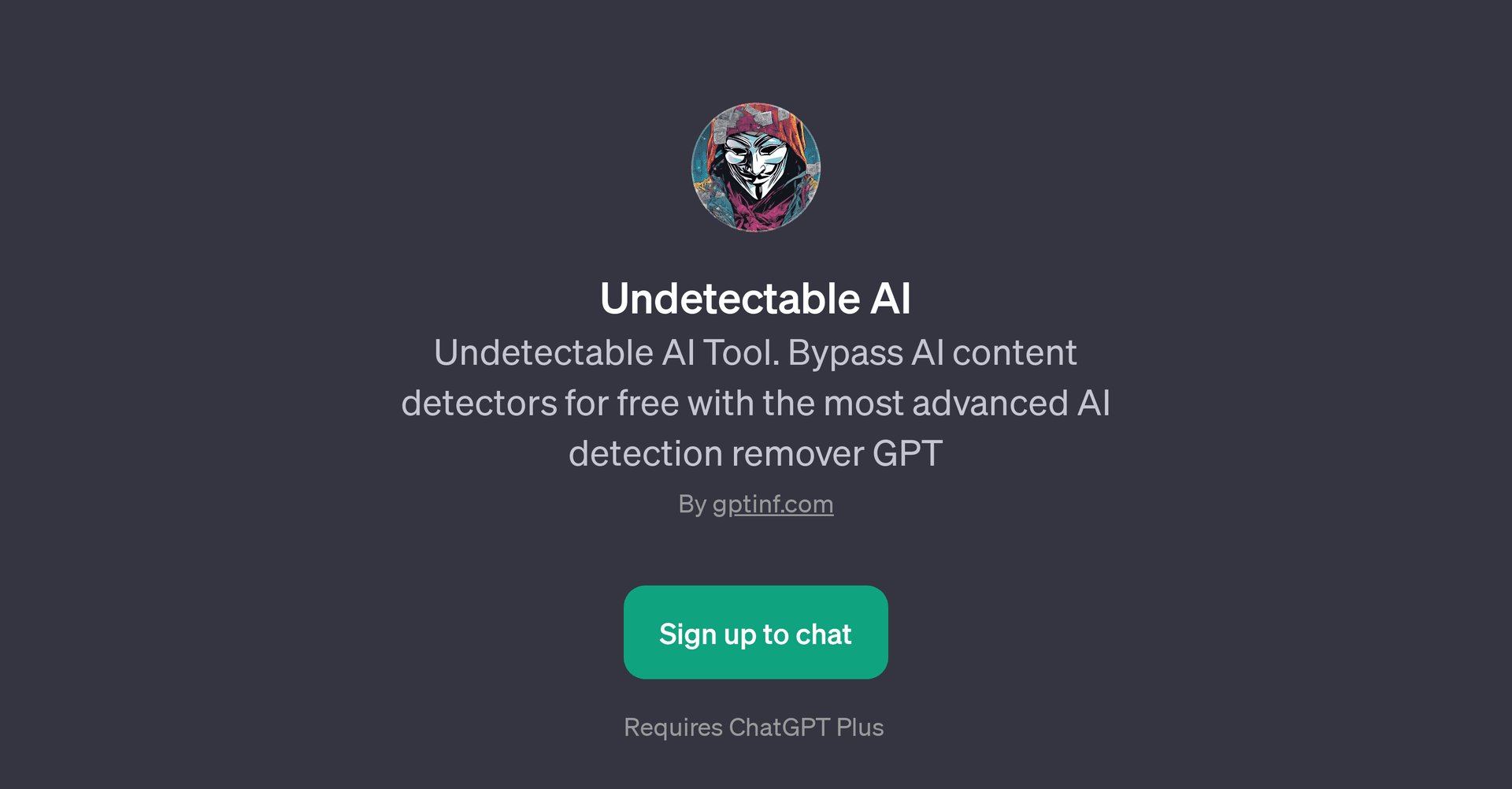 Undetectable AI