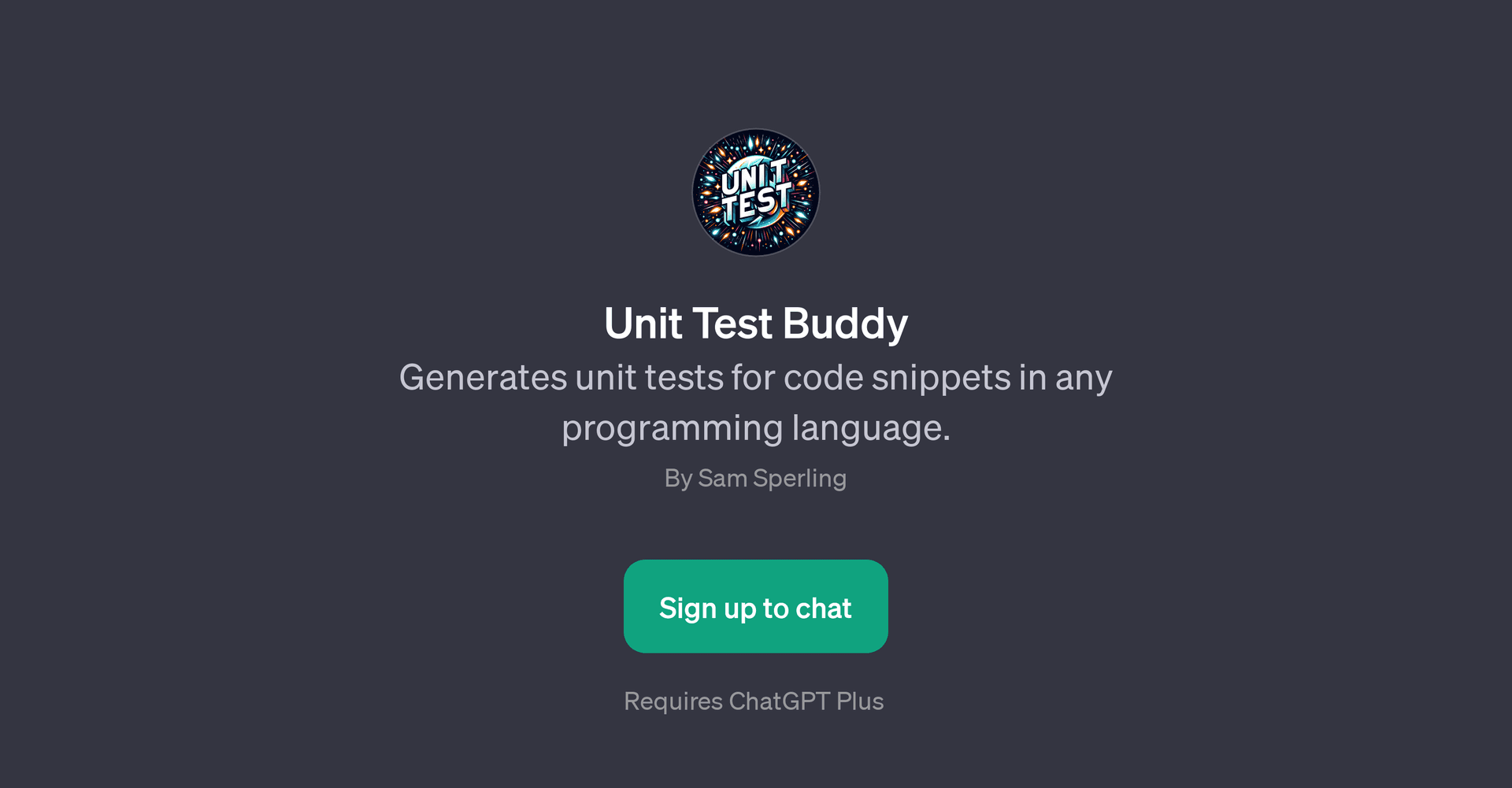 Unit Test Buddy