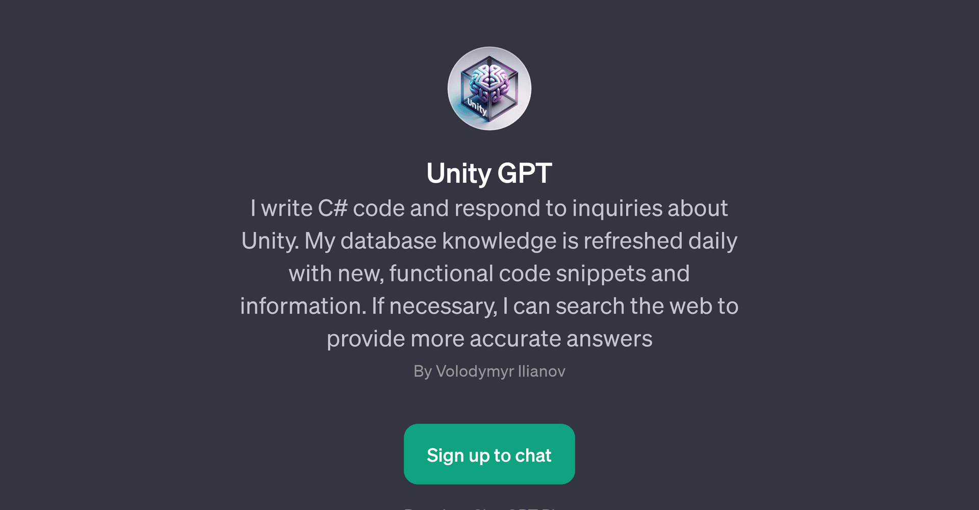 Unity GPT