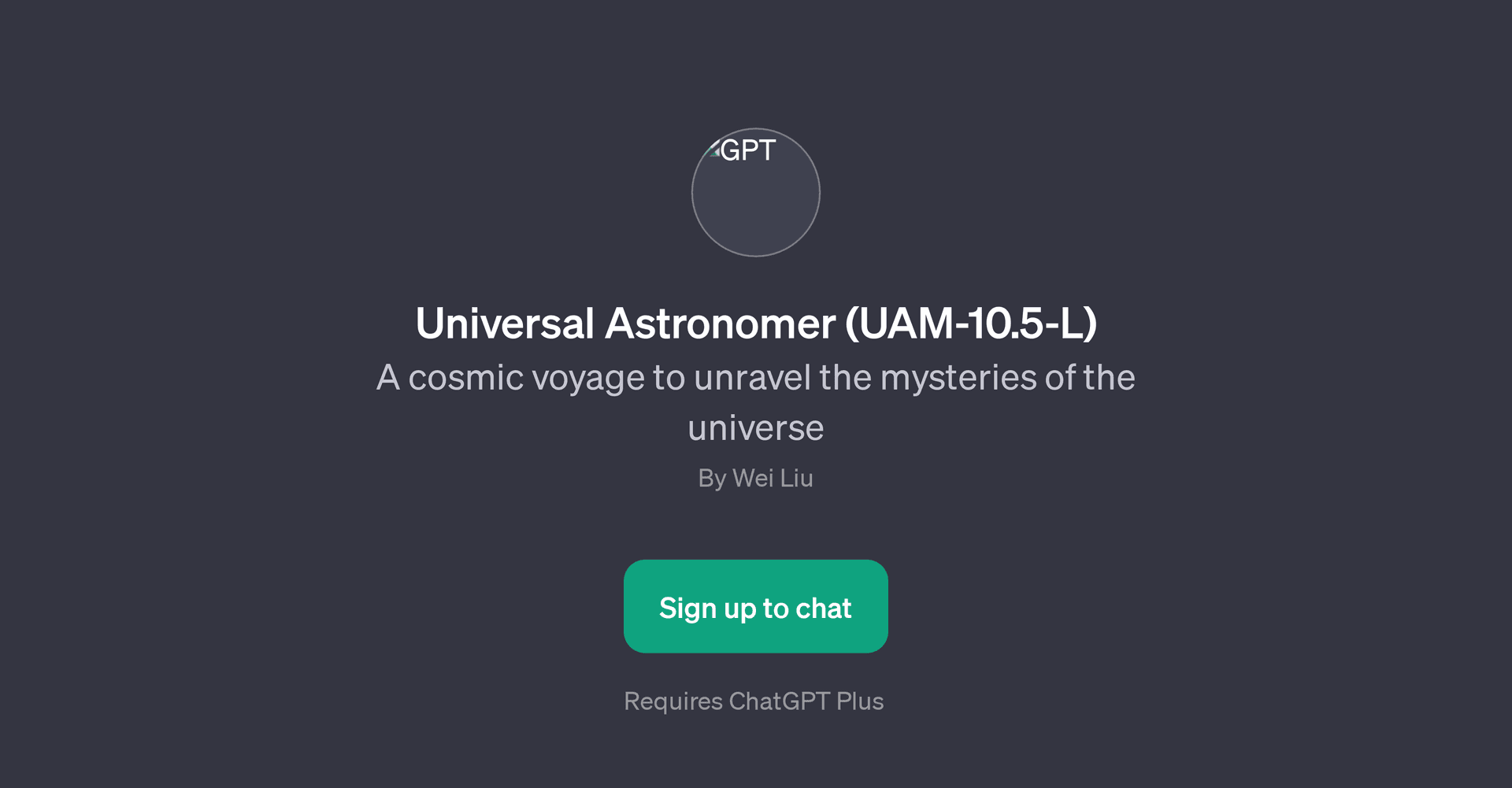 Universal Astronomer (UAM-10.5-L)