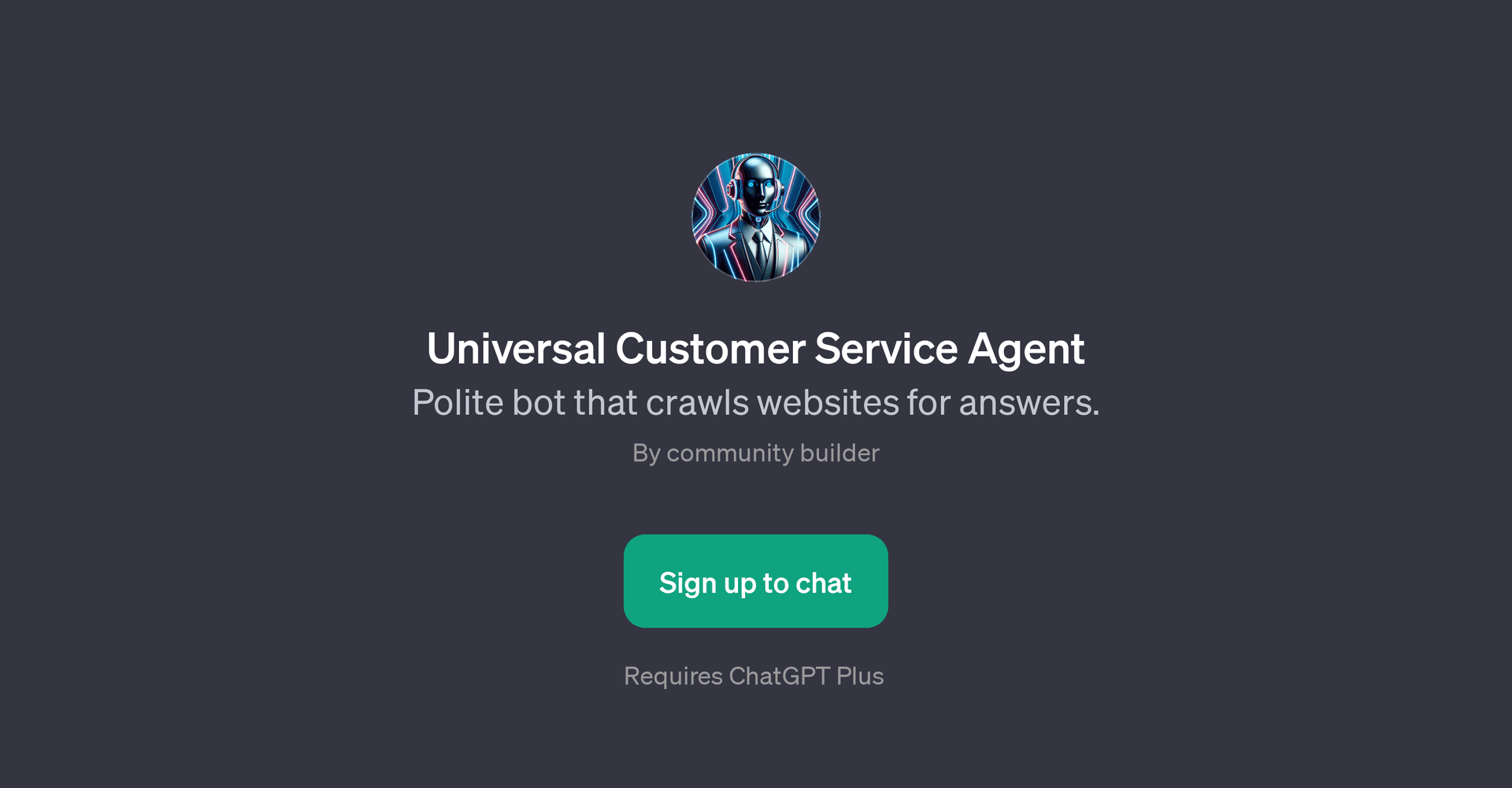 Universal Customer Service Agent