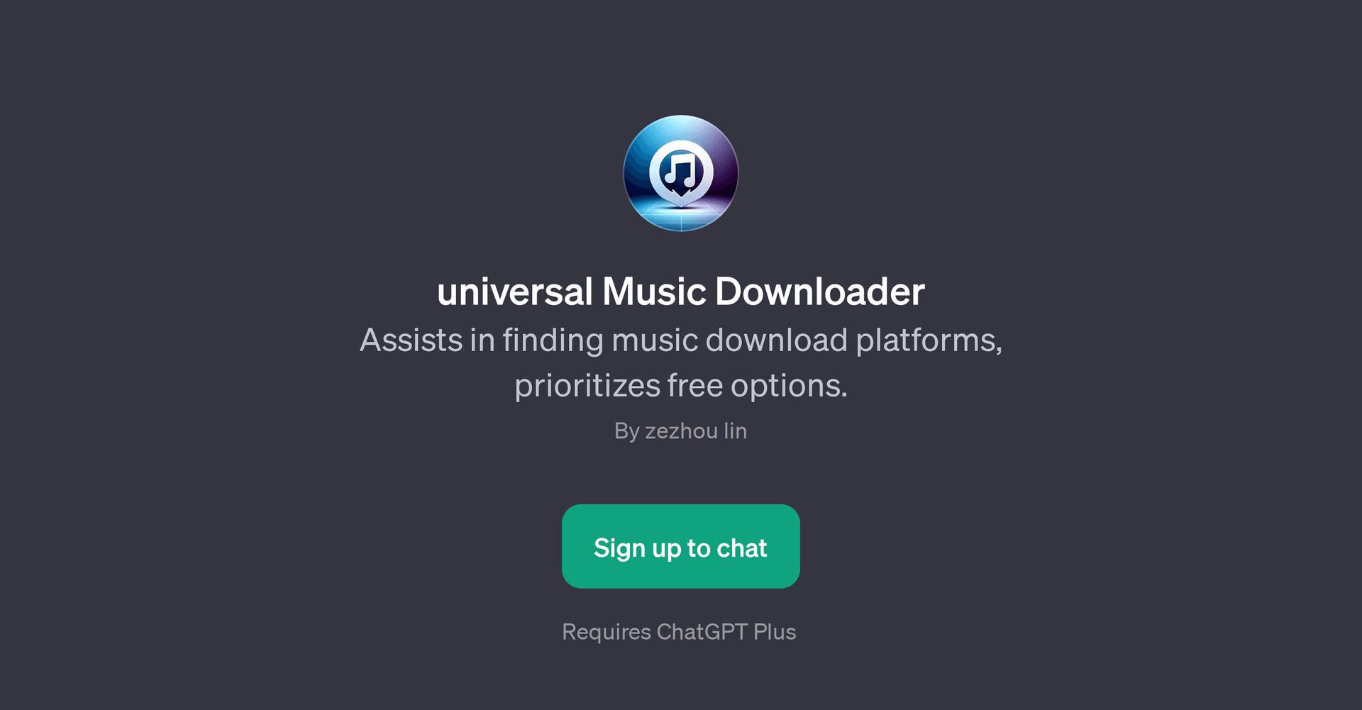 Universal Music Downloader