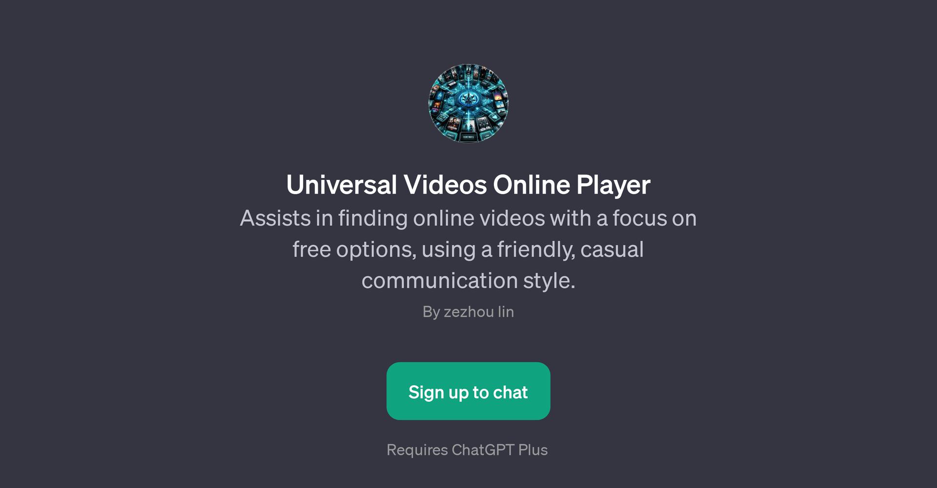 Universal Videos Online Player
