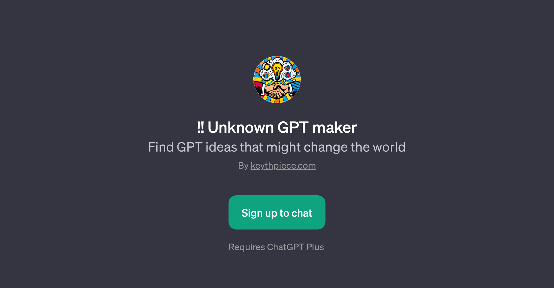 Unknown GPT maker