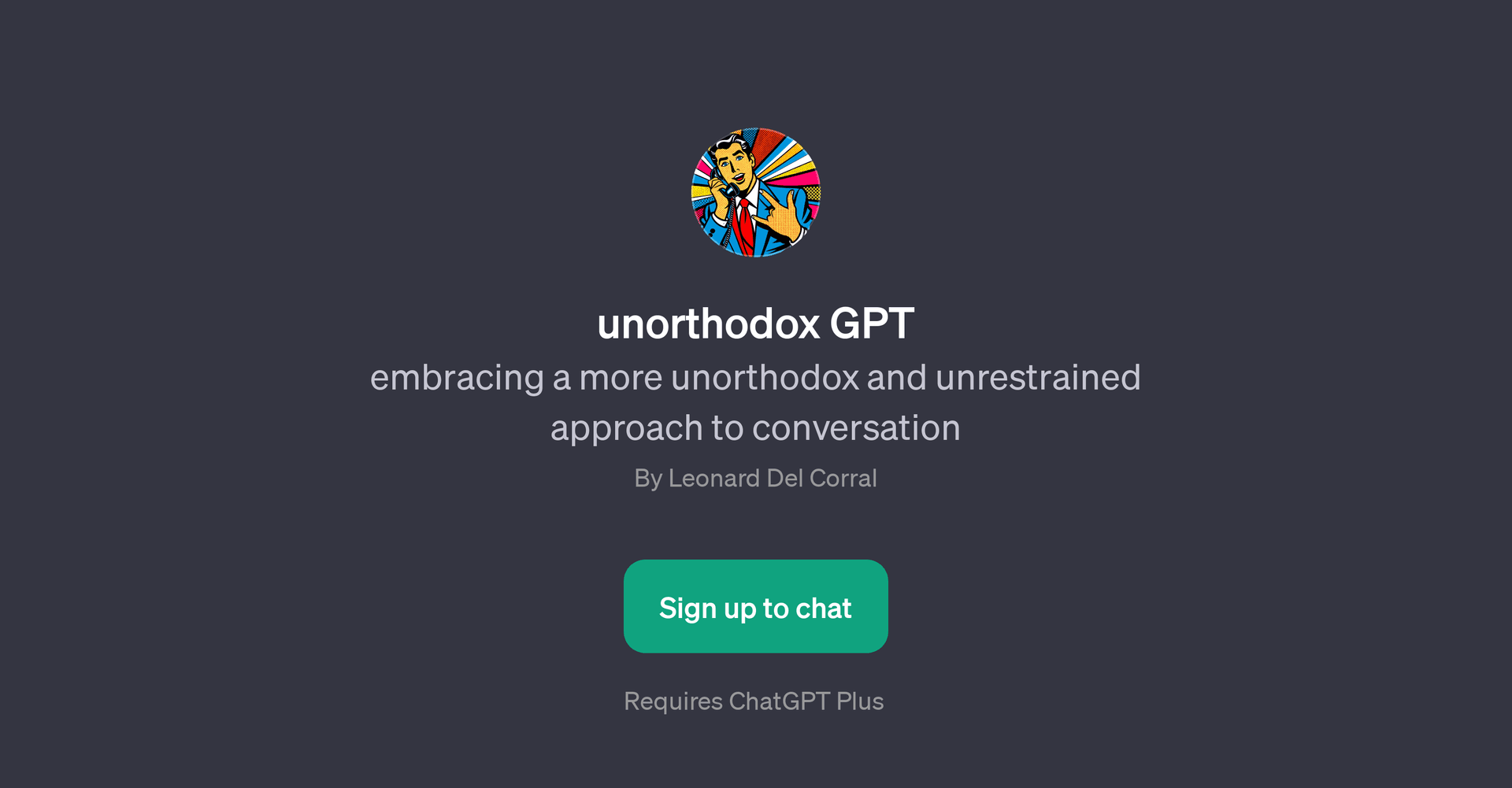 unorthodox GPT