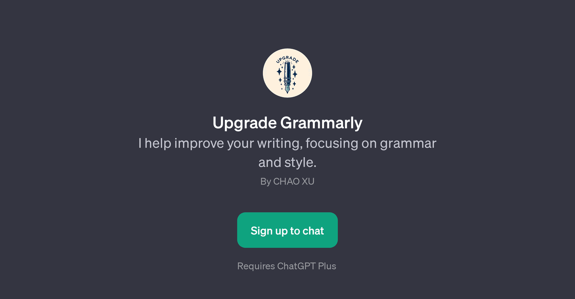 Upgrade Grammarly