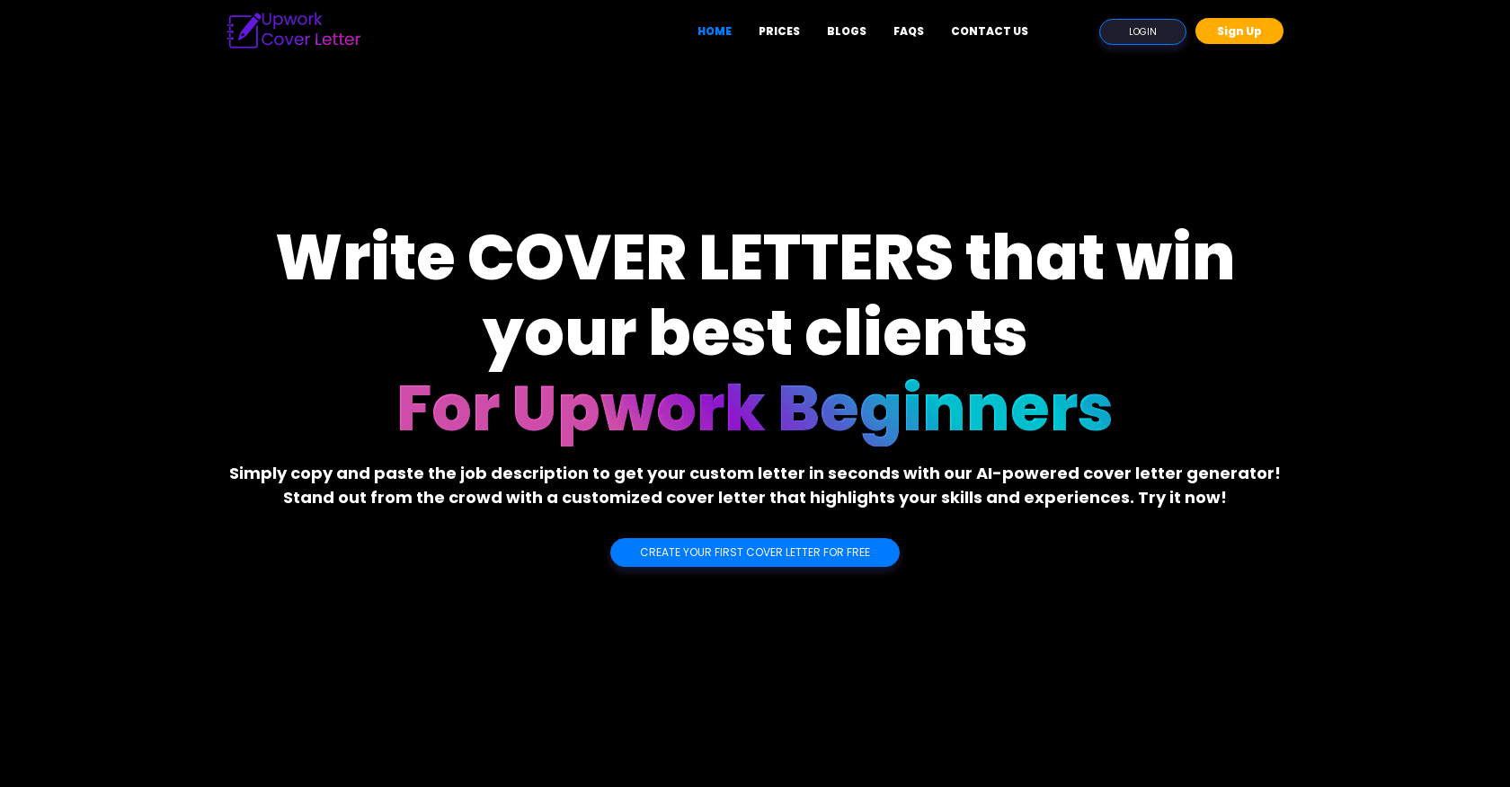 UpworkCoverLetter