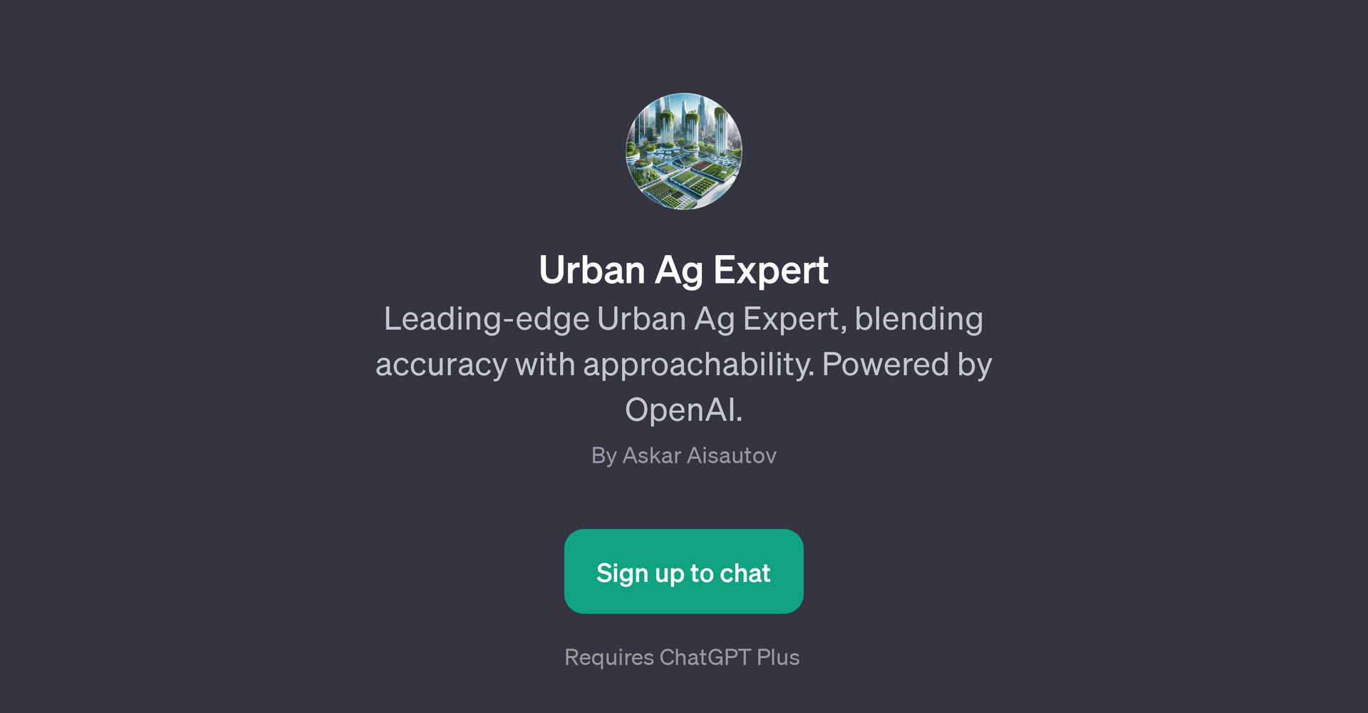 Urban Ag Expert