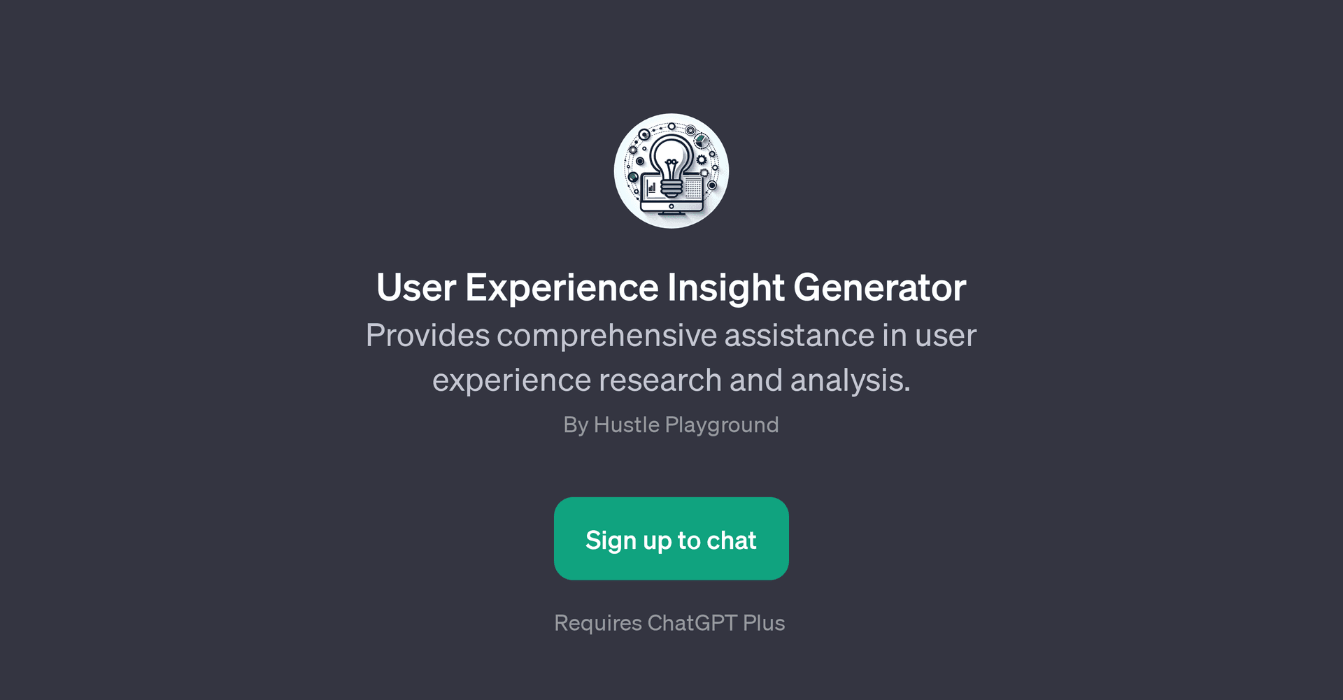 User Experience Insight Generator