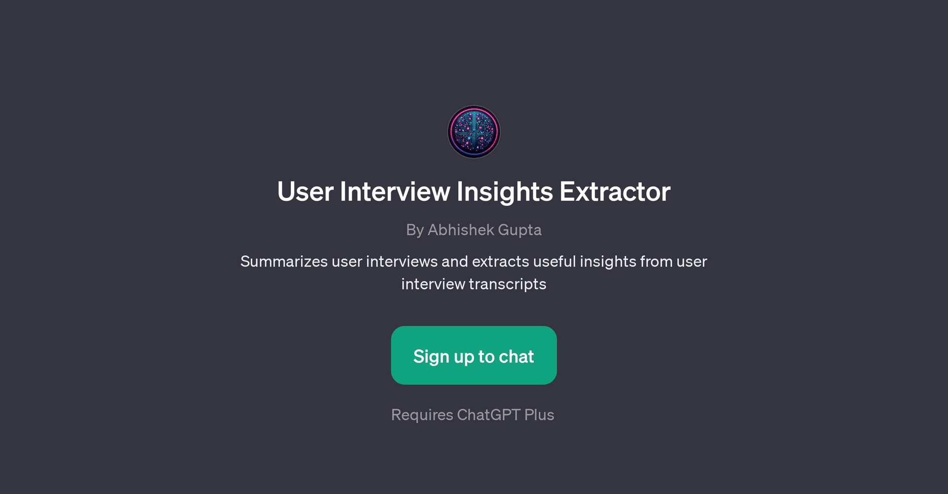 User Interview Insights Extractor