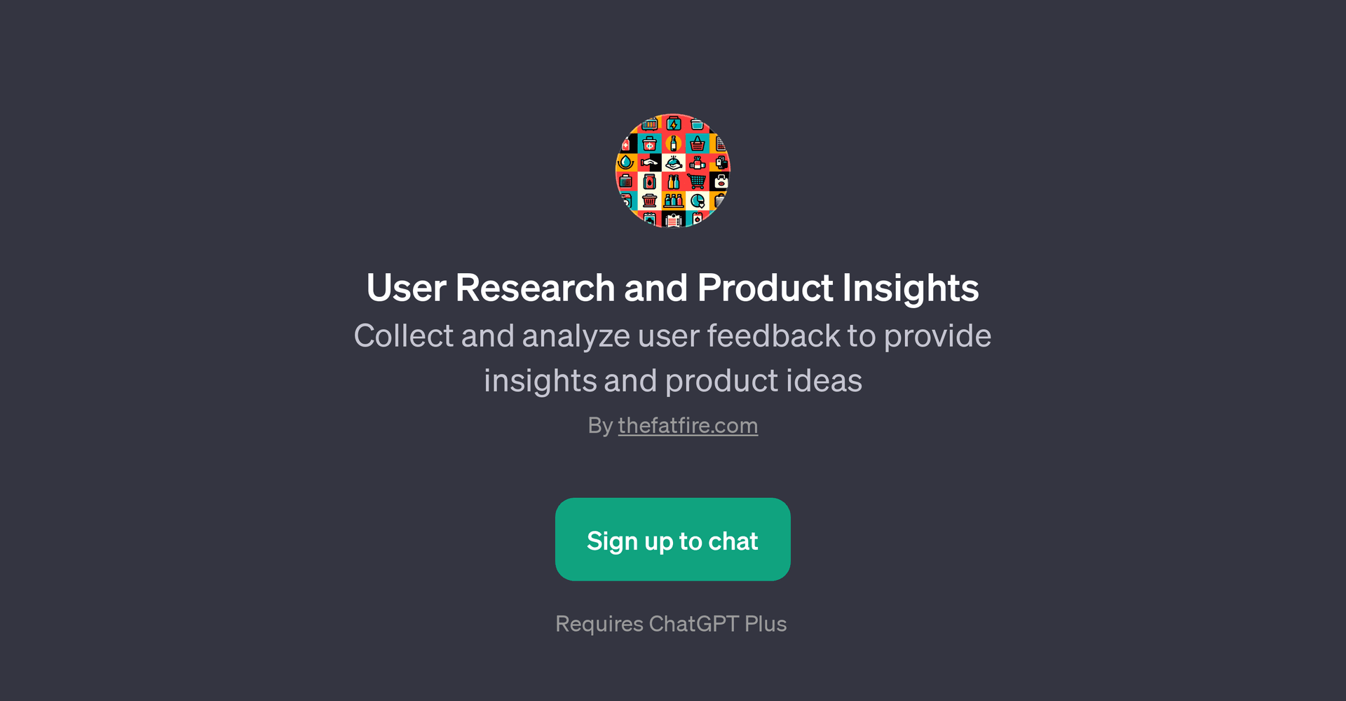 User Research and Product Insights GPT