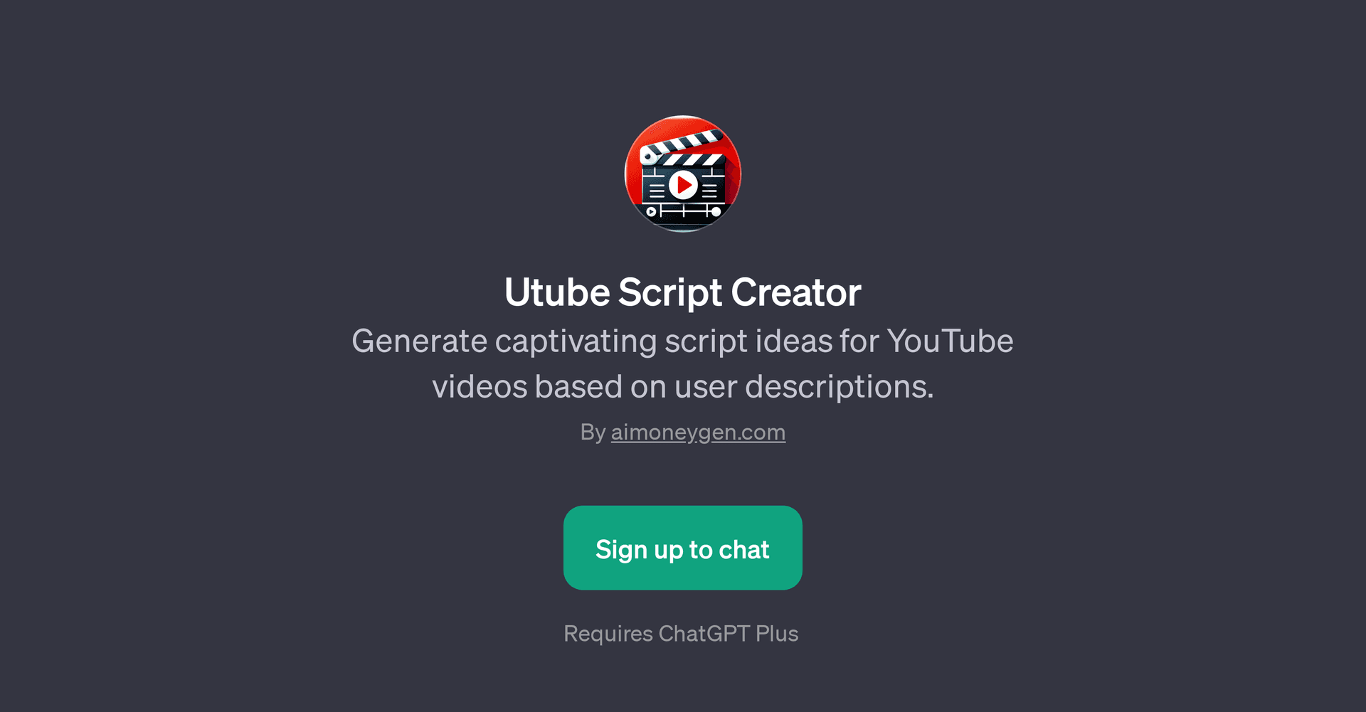 Utube Script Creator