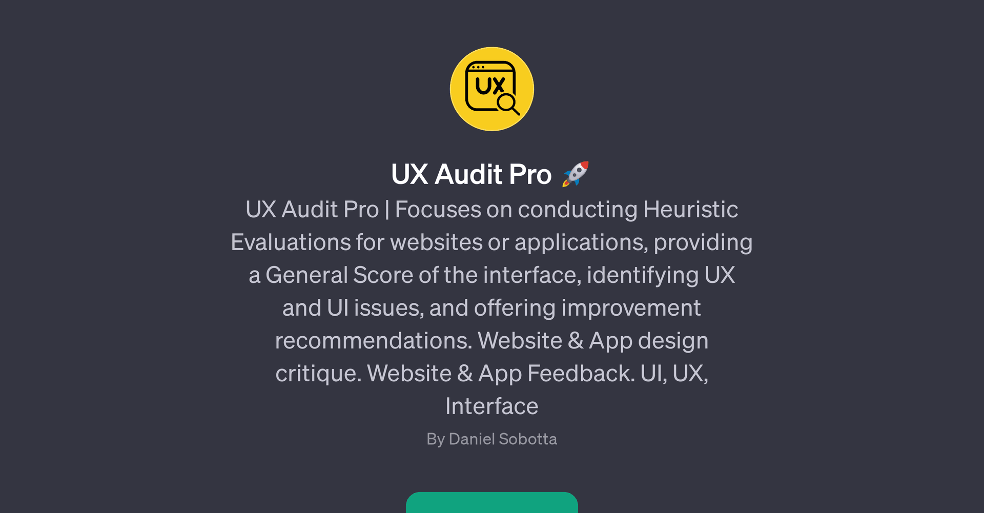 UX Audit Pro