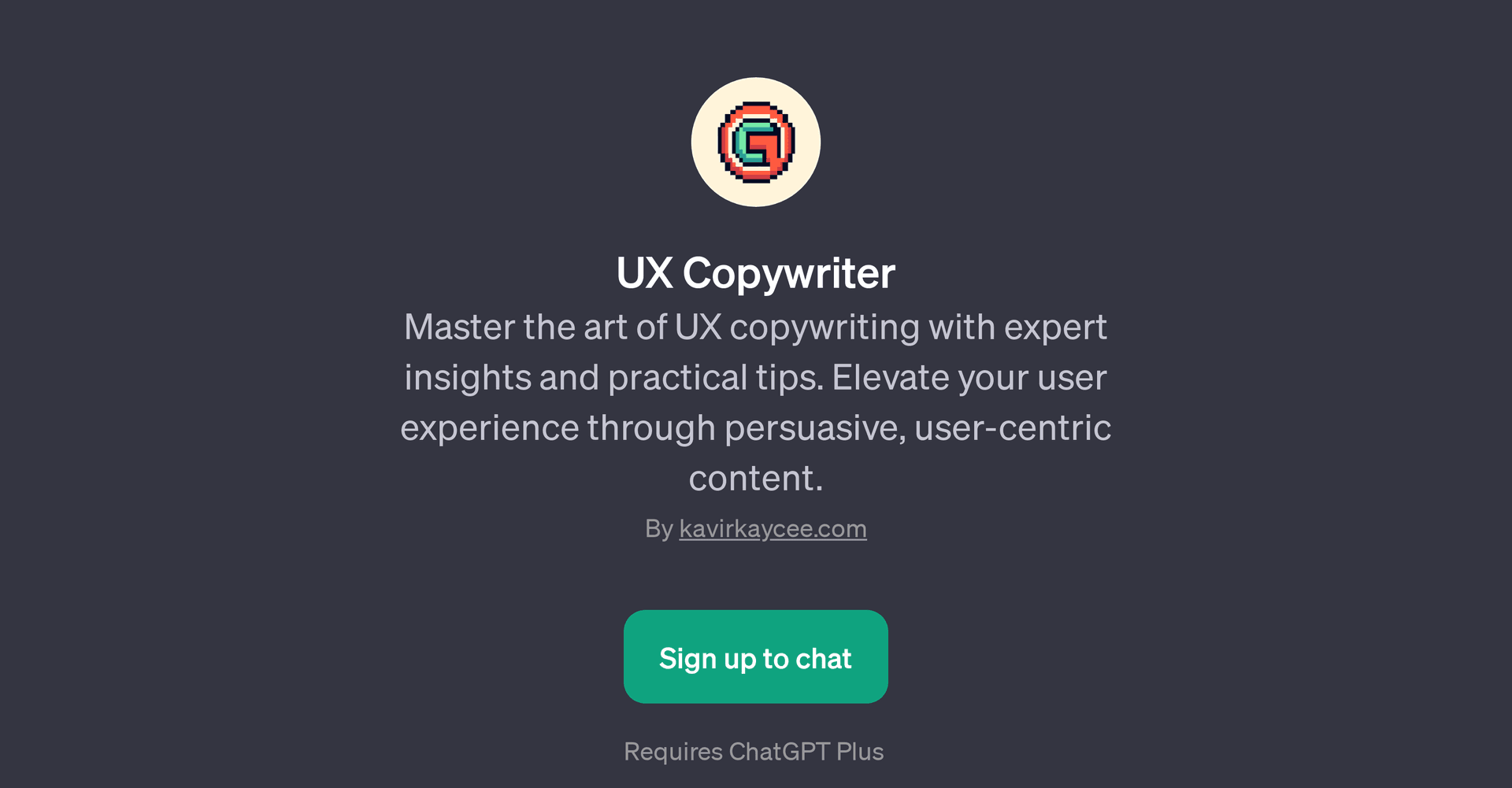 UX Copywriter