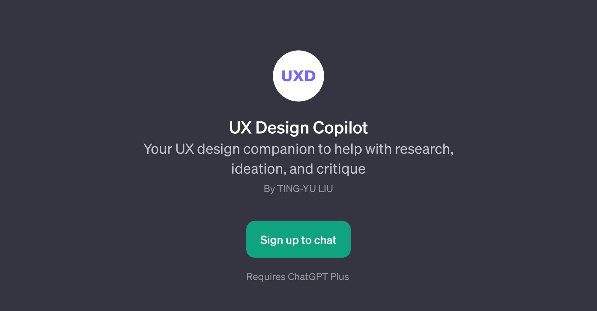 UX Design Copilot