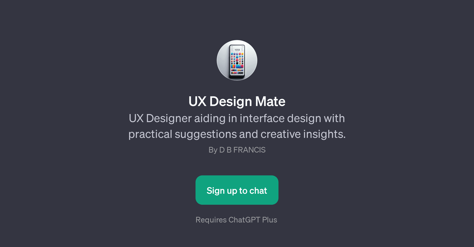 UX Design Mate