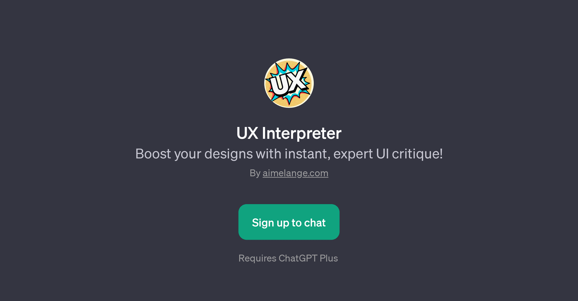 UX Interpreter