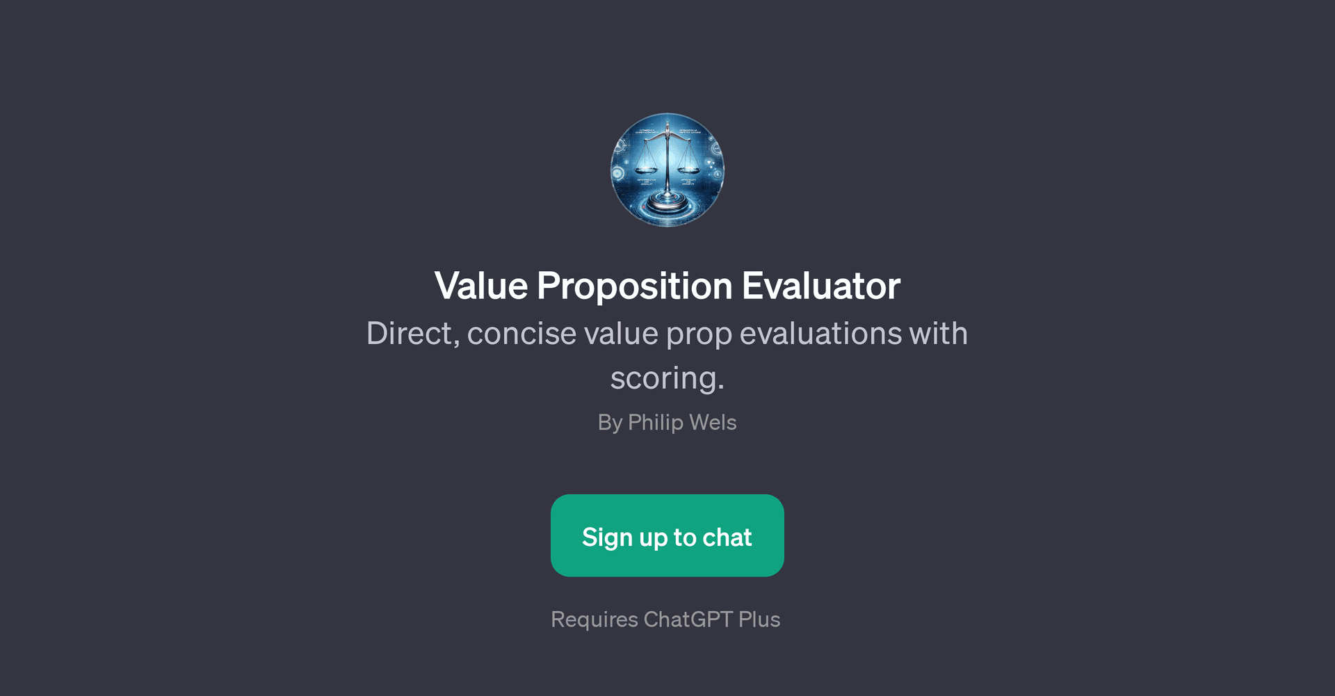 Value Proposition Evaluator