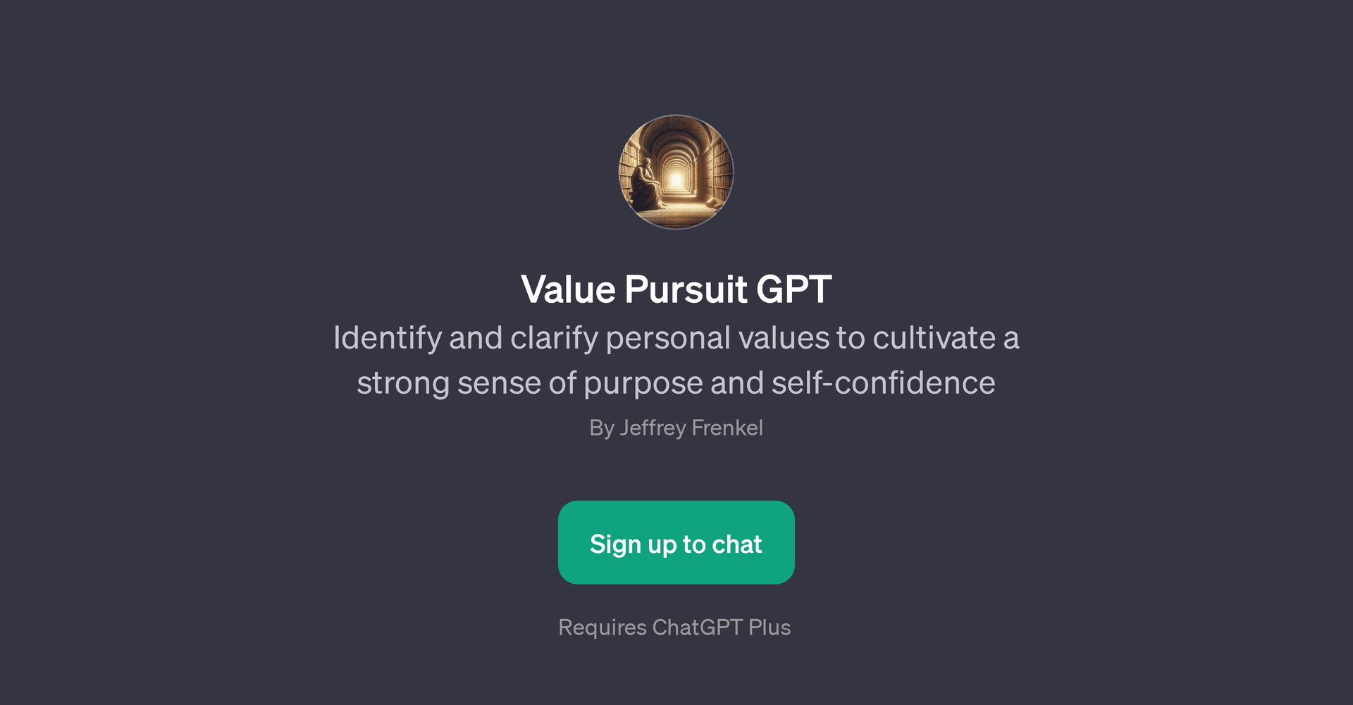 Value Pursuit GPT