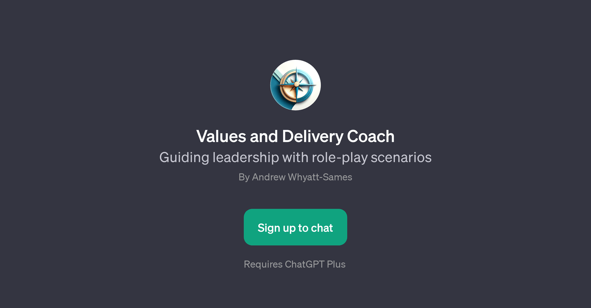 Values and Delivery Coach