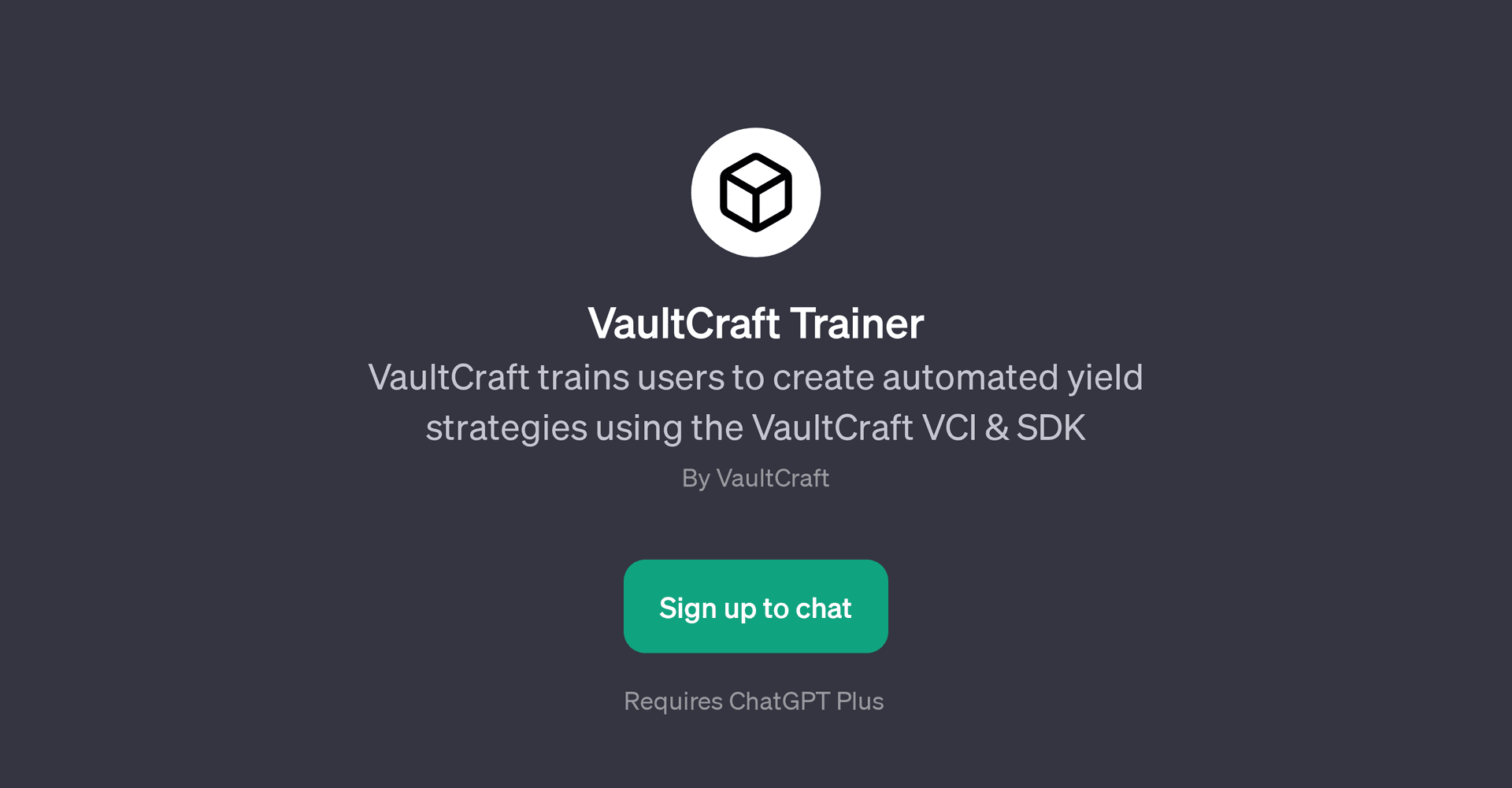 VaultCraft Trainer