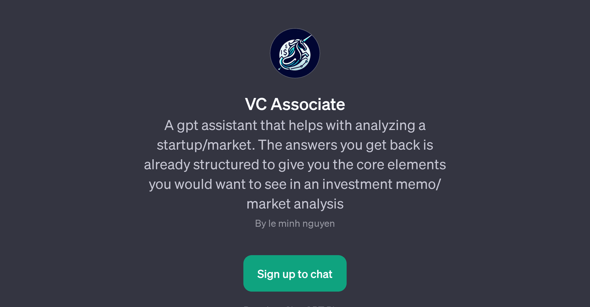VC Associate