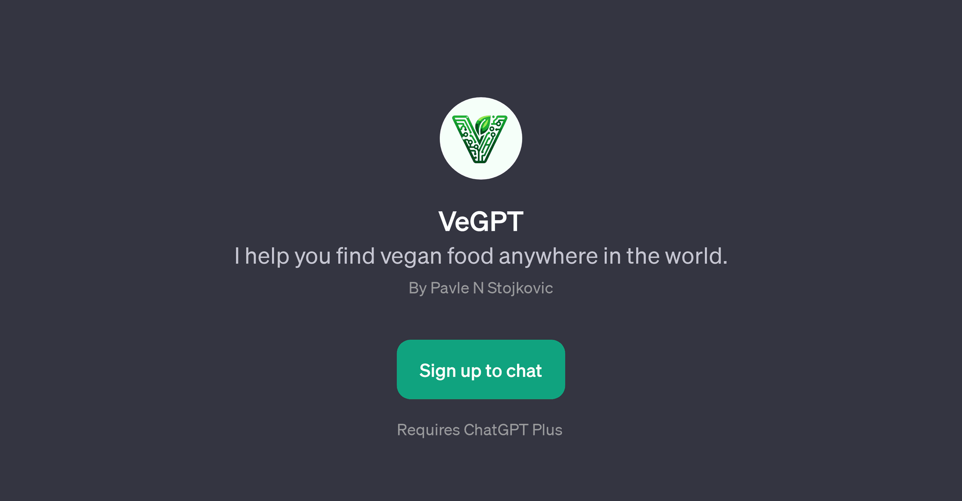 VeGPT