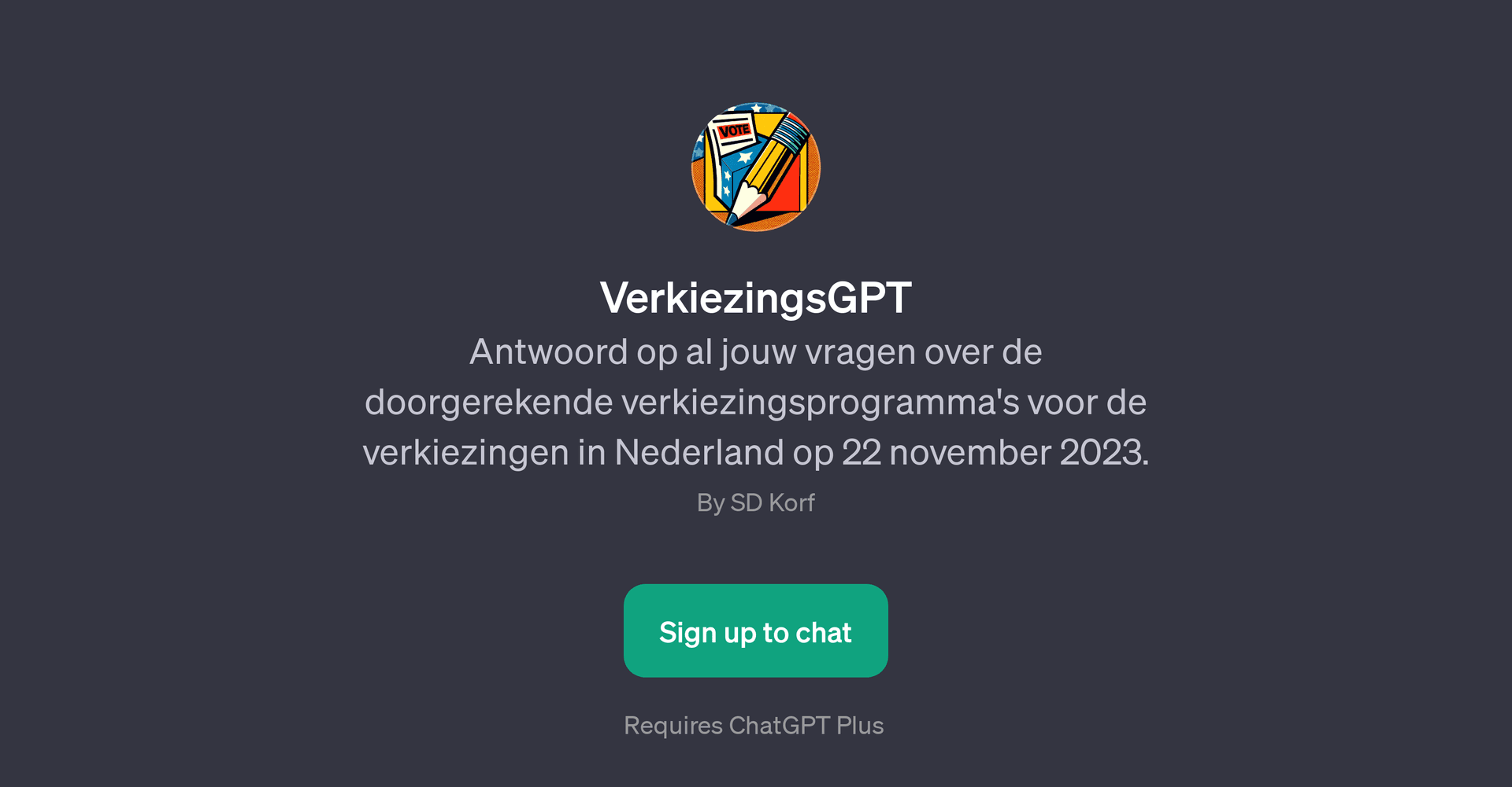 VerkiezingsGPT