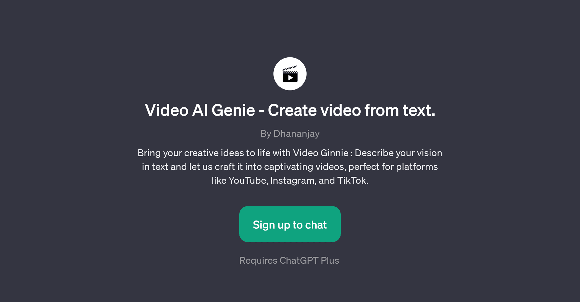 Video AI Genie