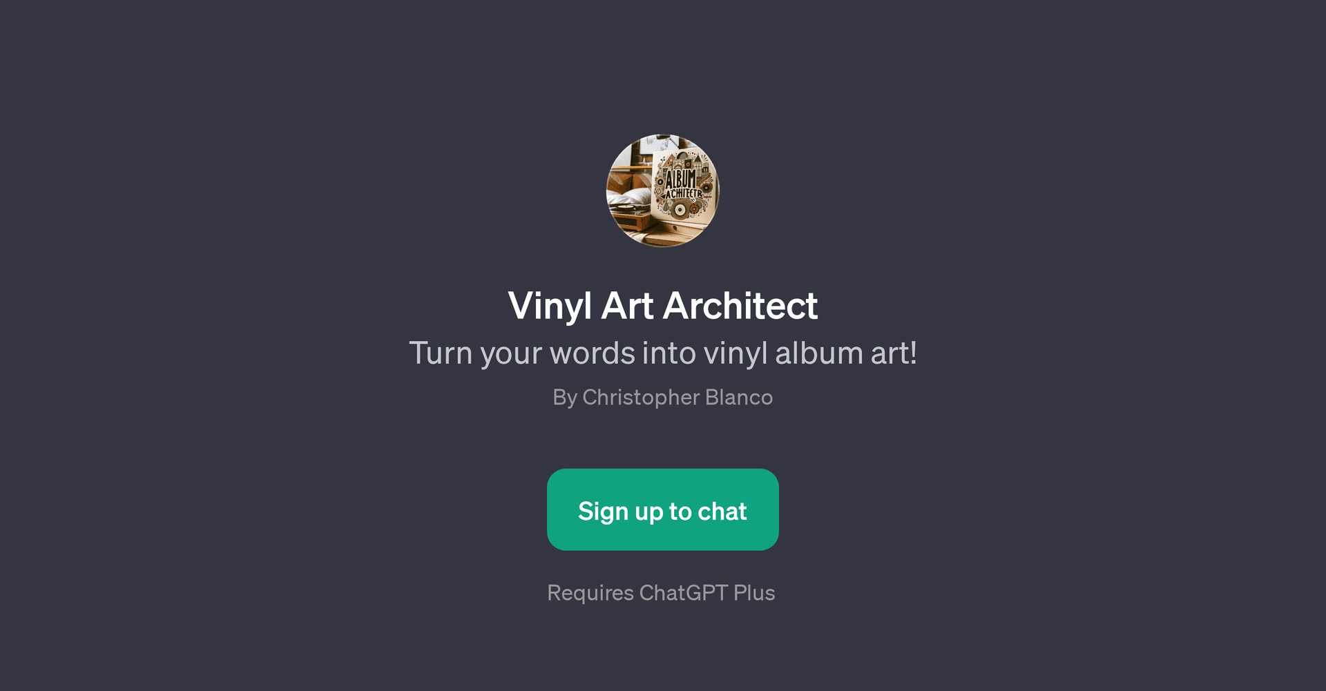 Vinyl Art Architect