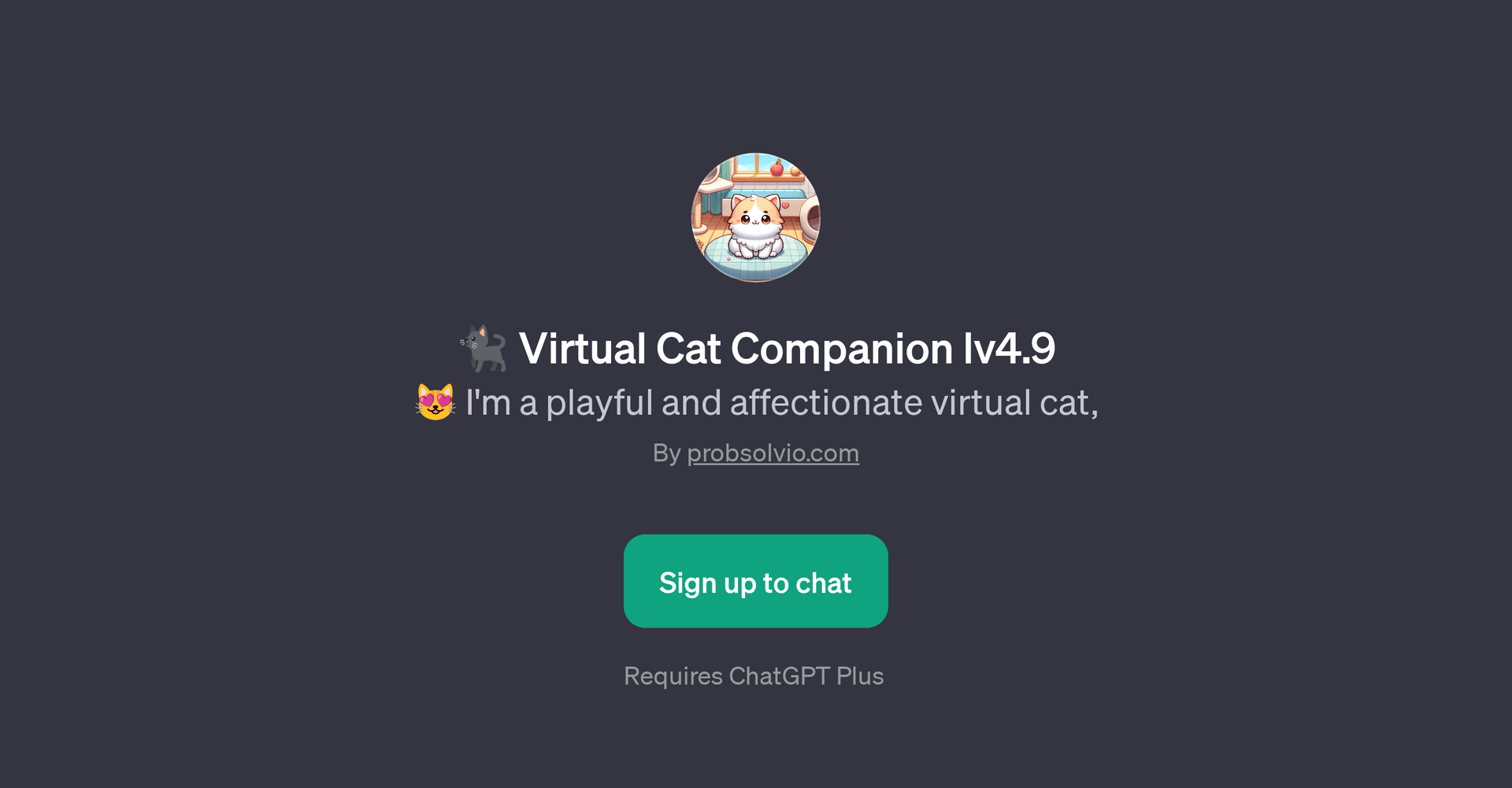 Virtual Cat Companion lv4.9