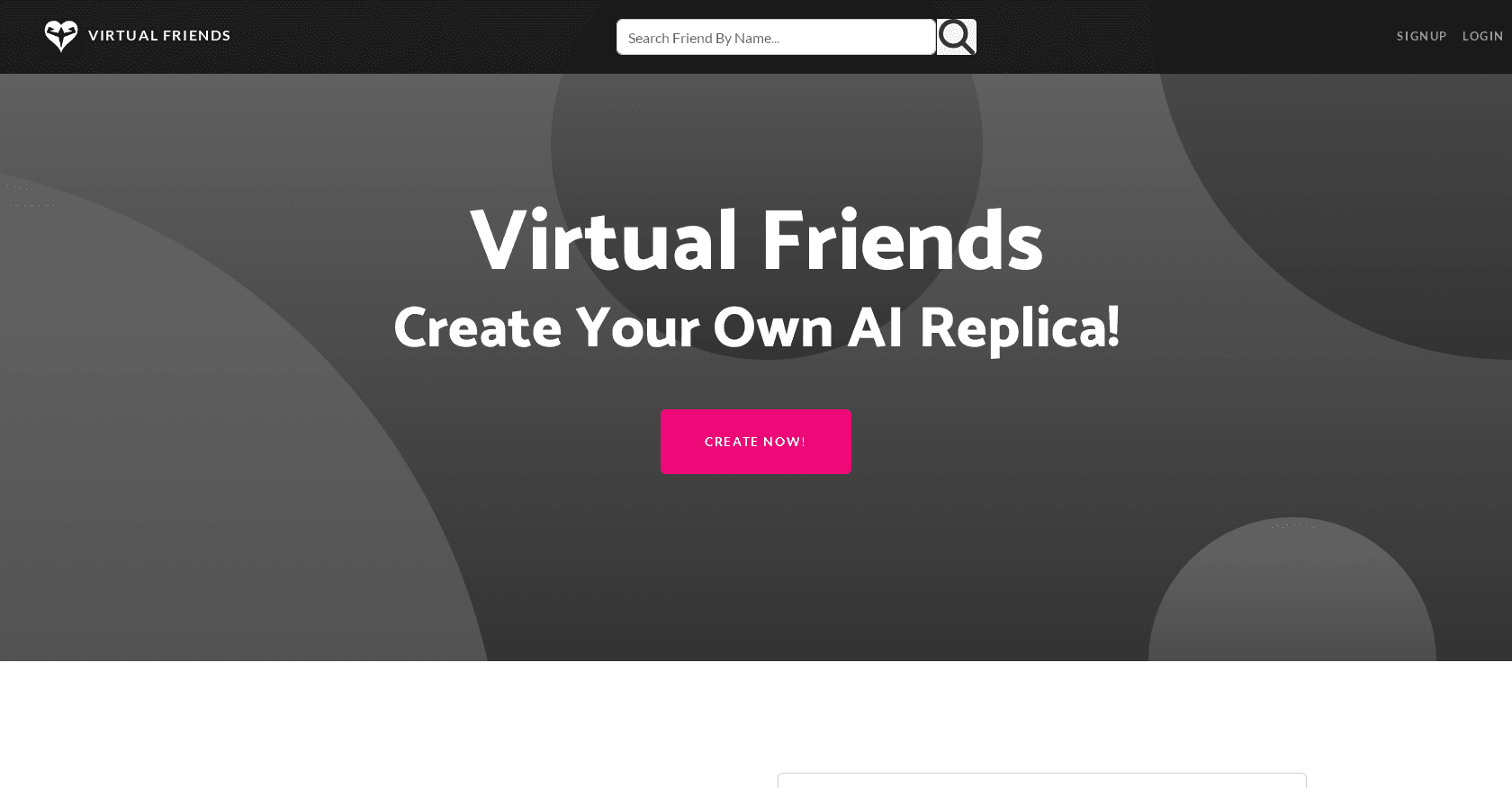 Virtual Friends