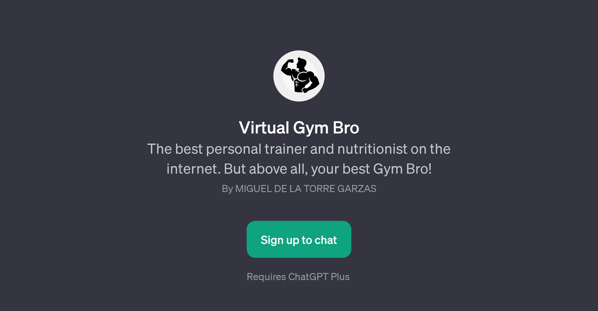 Virtual Gym Bro
