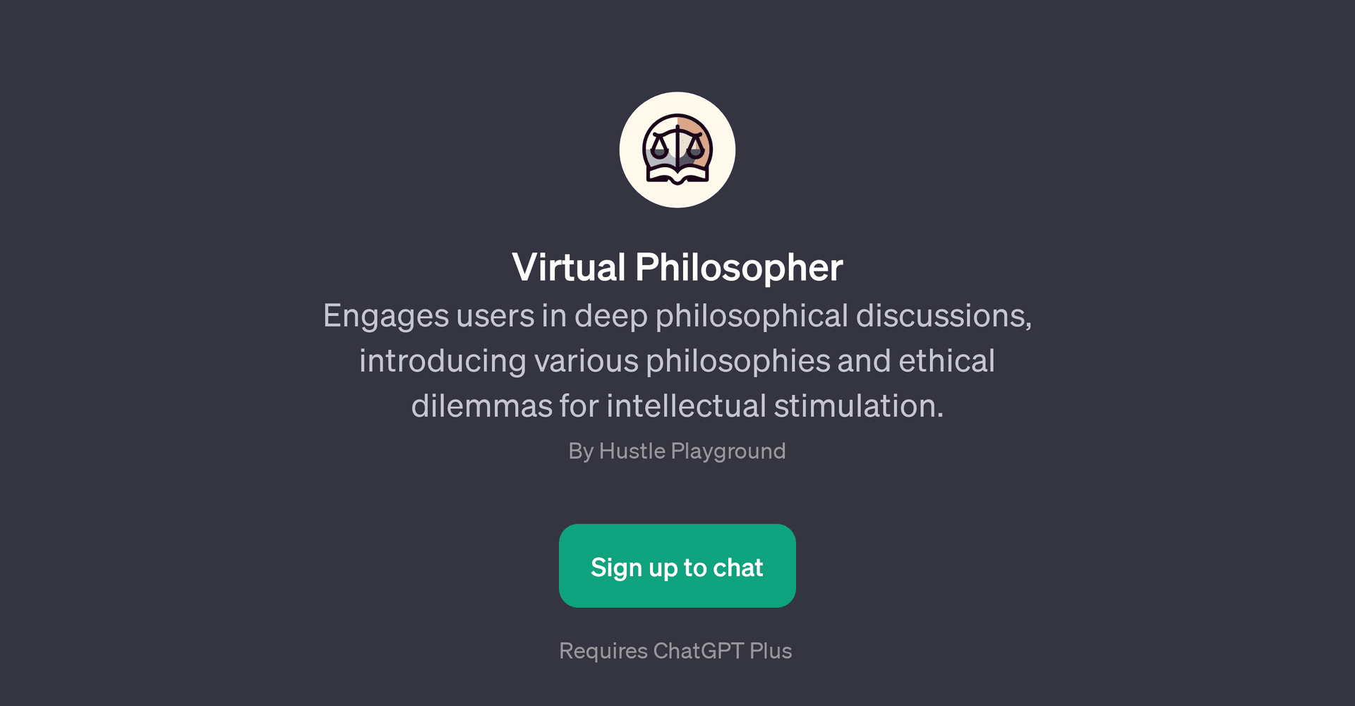 Virtual Philosopher