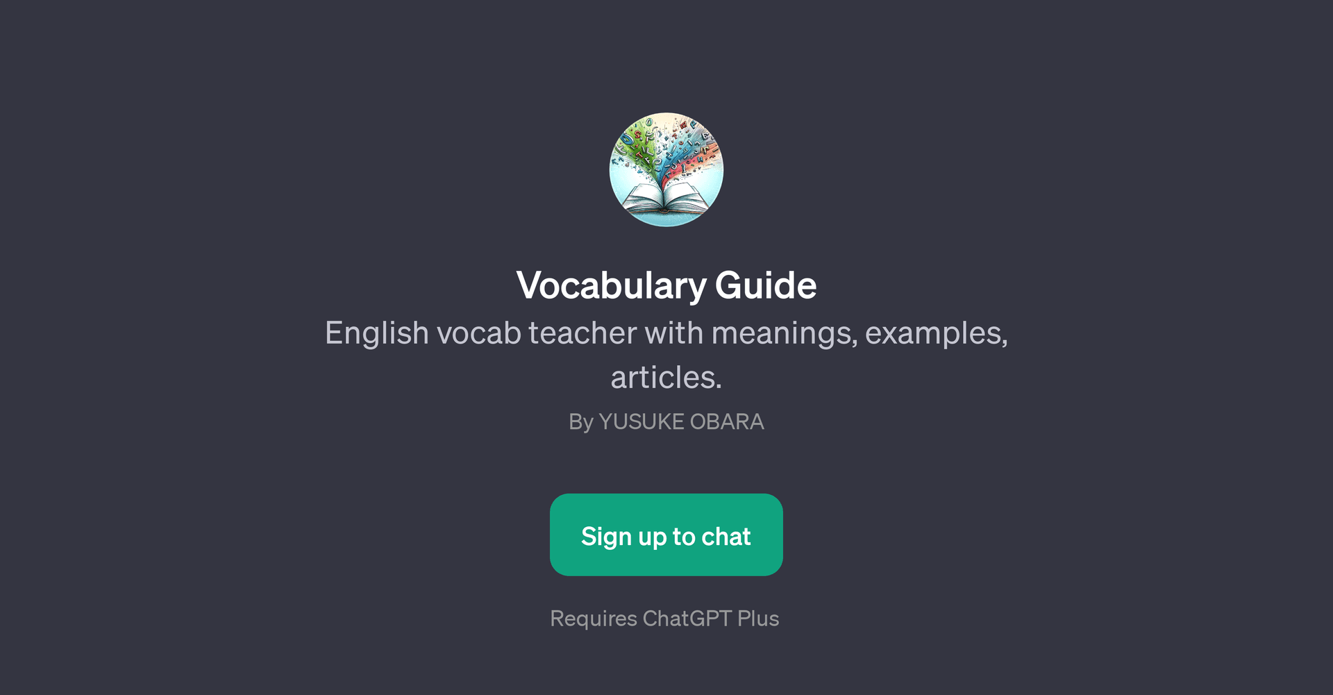 Vocabulary Guide