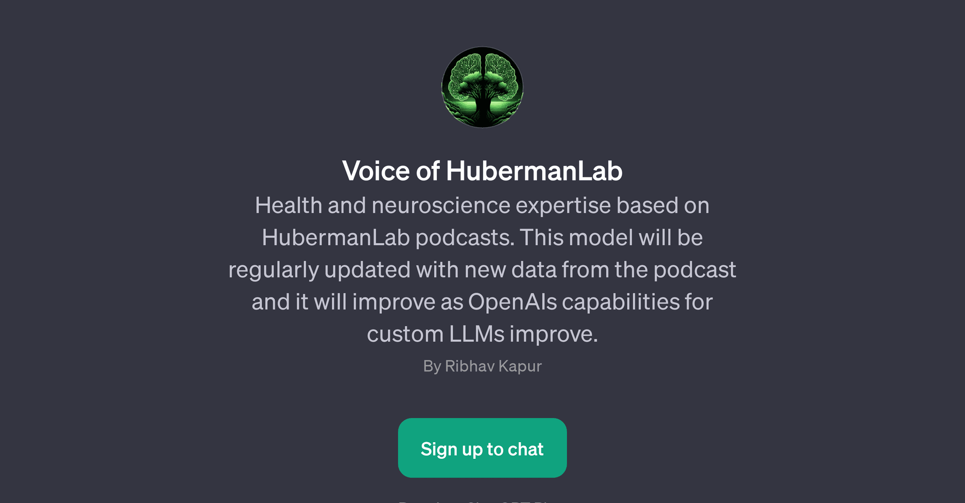 Voice of HubermanLab