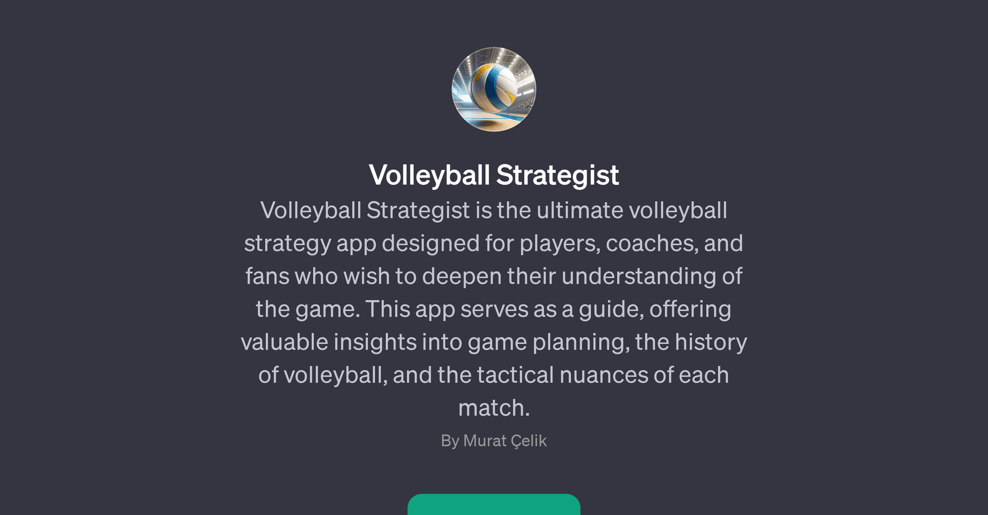 Volleyball Strategist