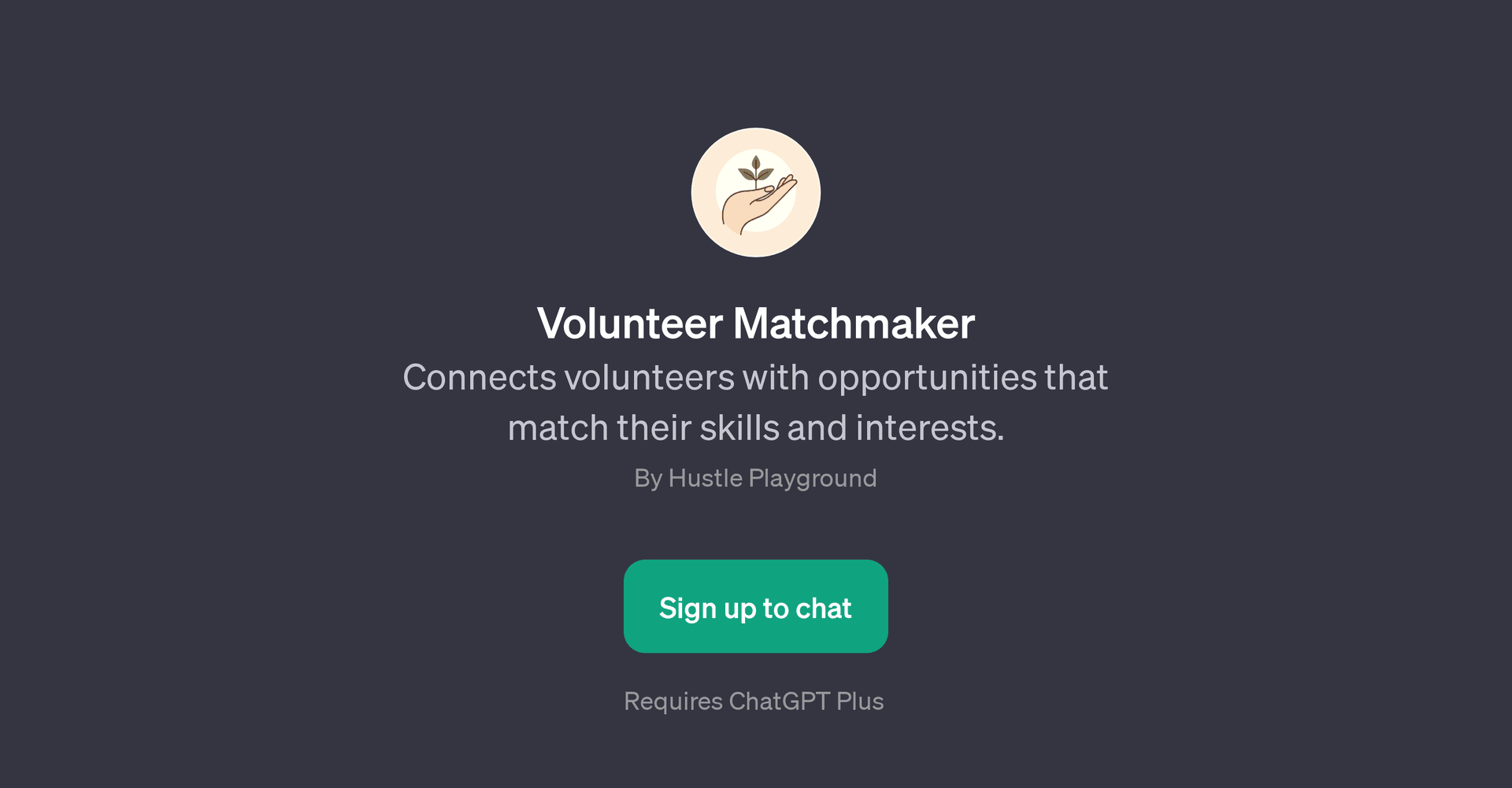 Volunteer Matchmaker