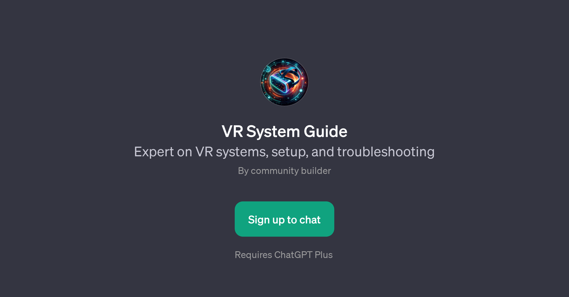 VR System Guide