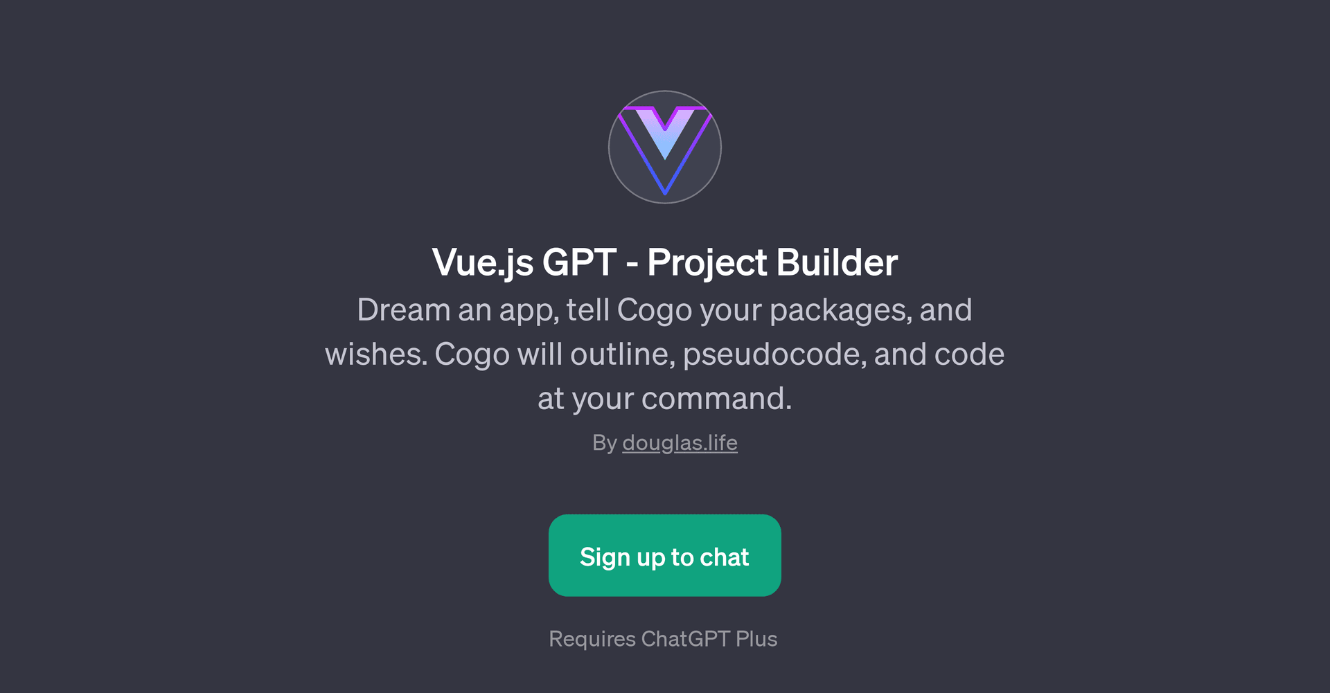 Vue.js GPT - Project Builder
