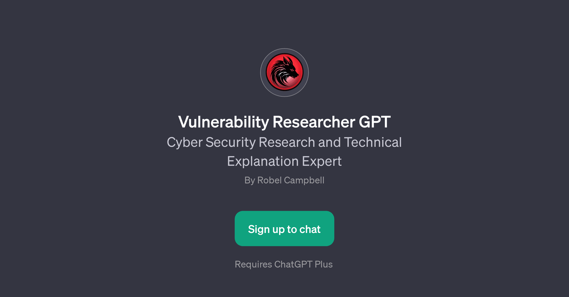 Vulnerability Researcher GPT