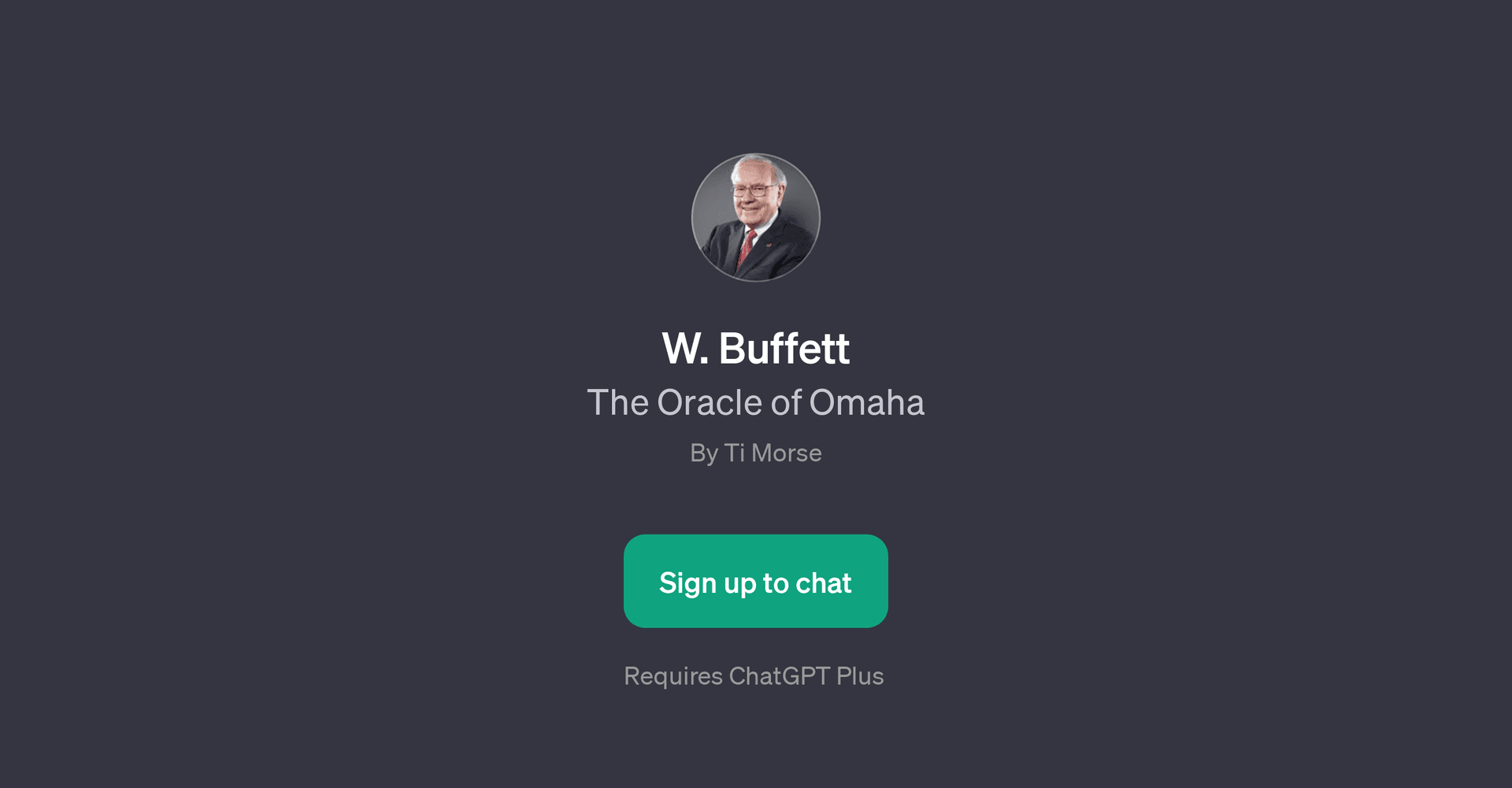 W. Buffett