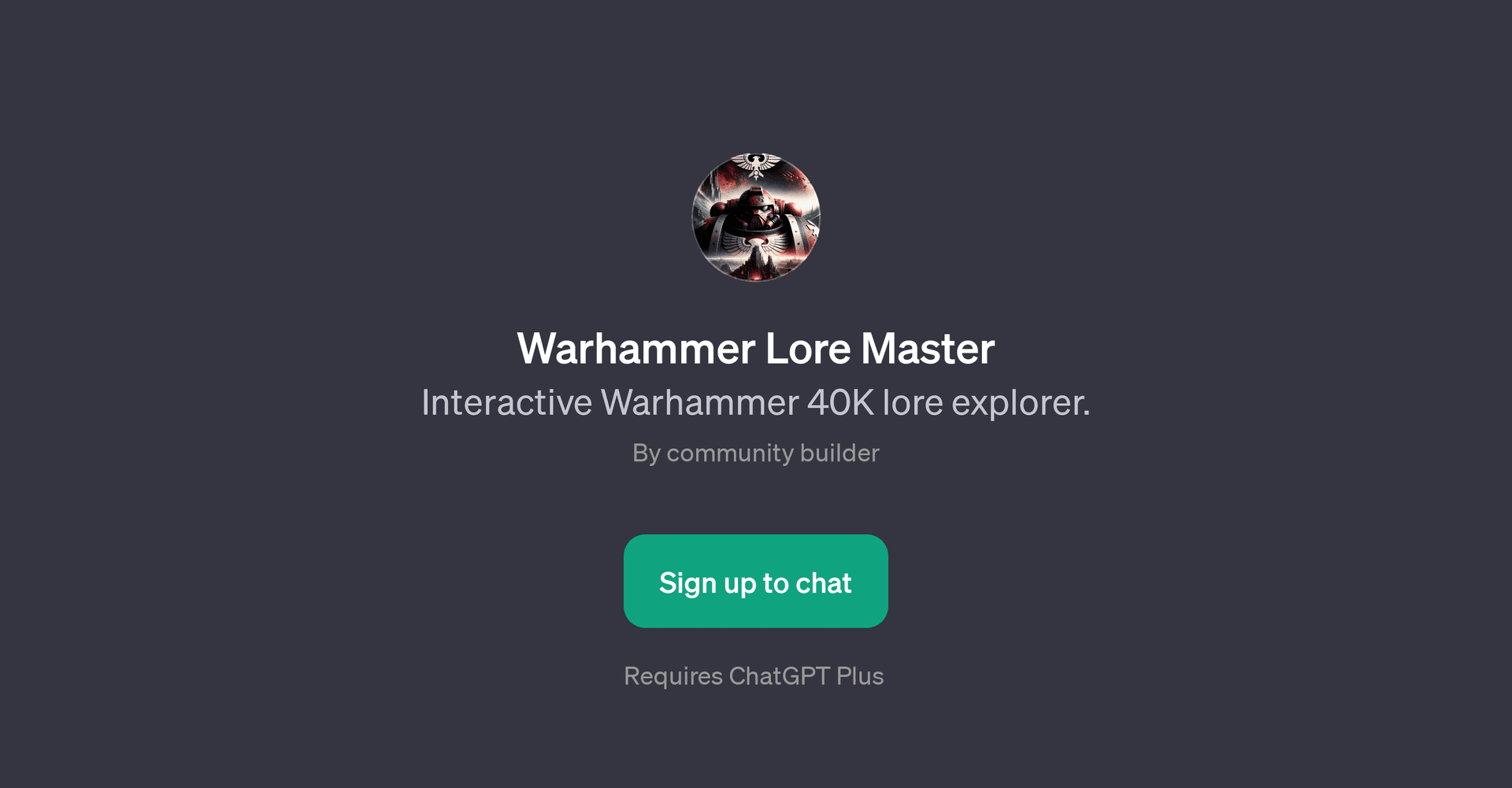 Warhammer Lore Master