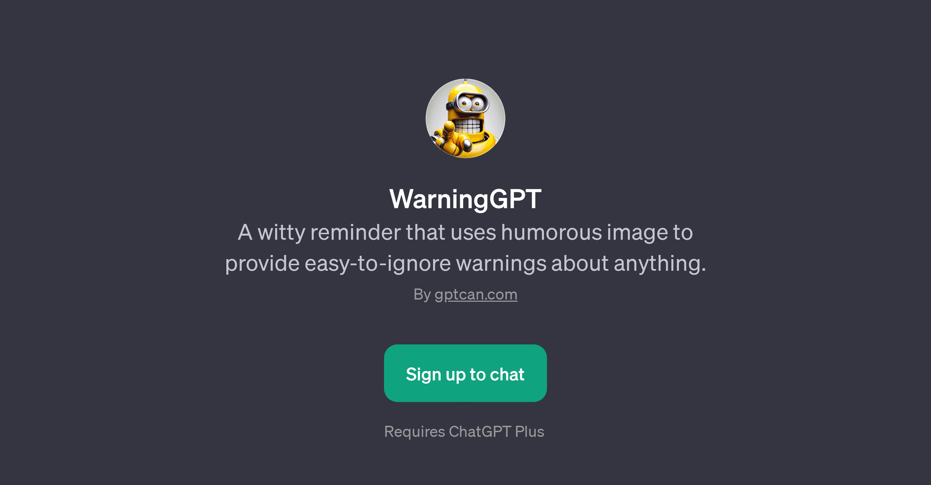WarningGPT