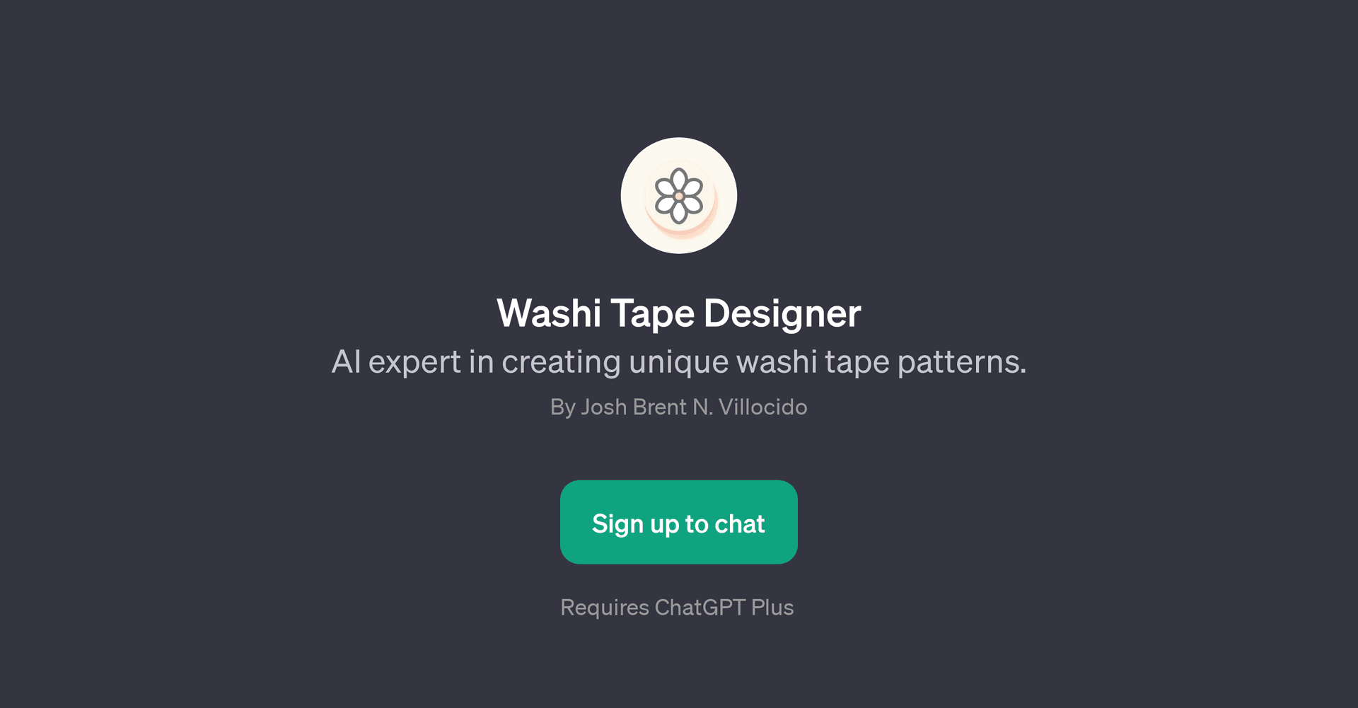 Washi Tape Designer