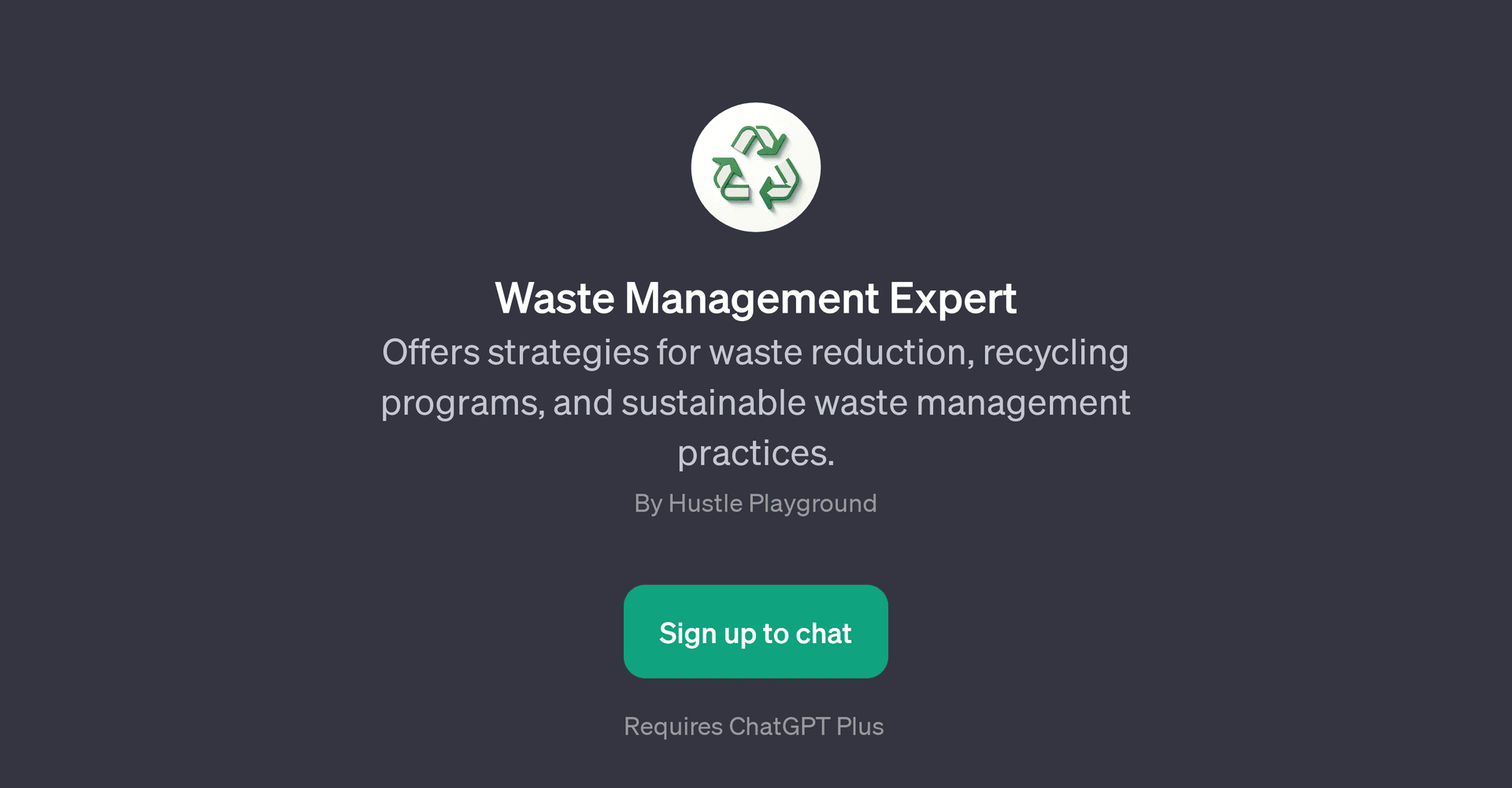 Waste Management Expert