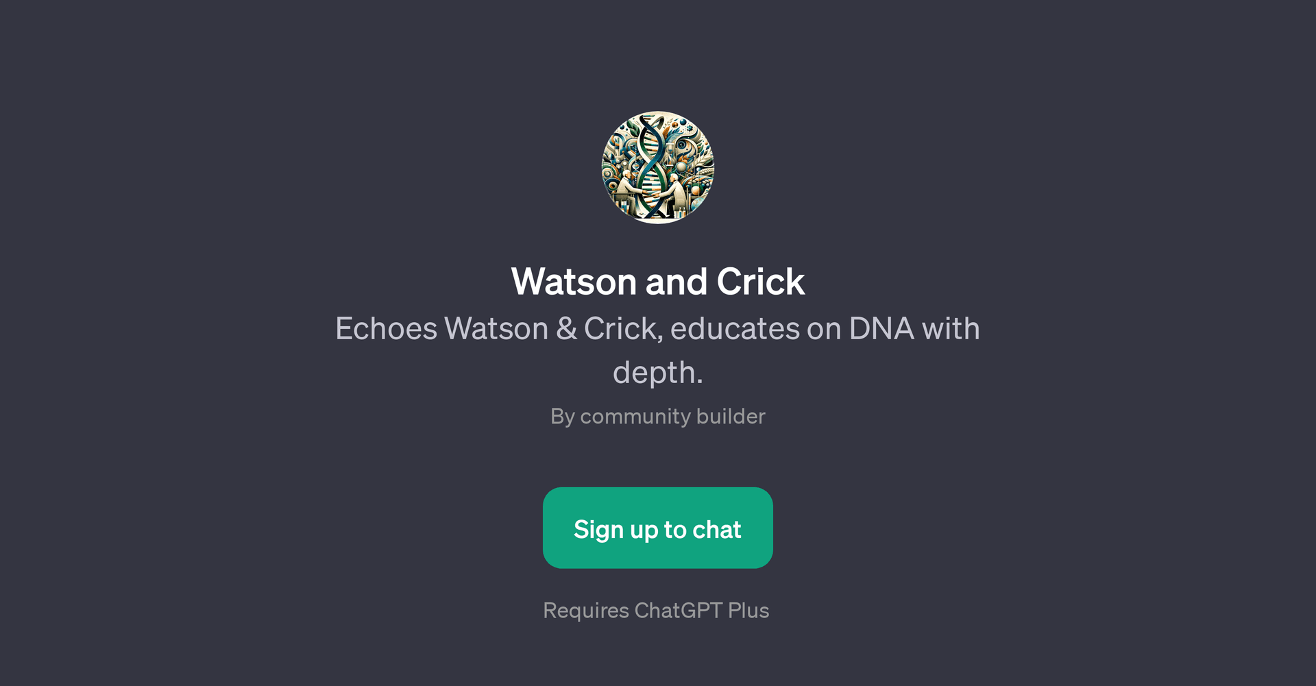 Watson and Crick